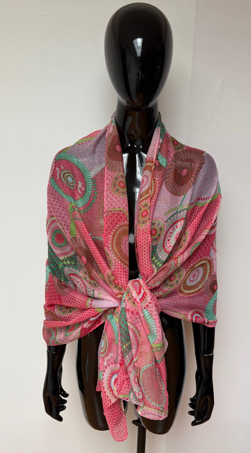 Echarpe à motif foulard