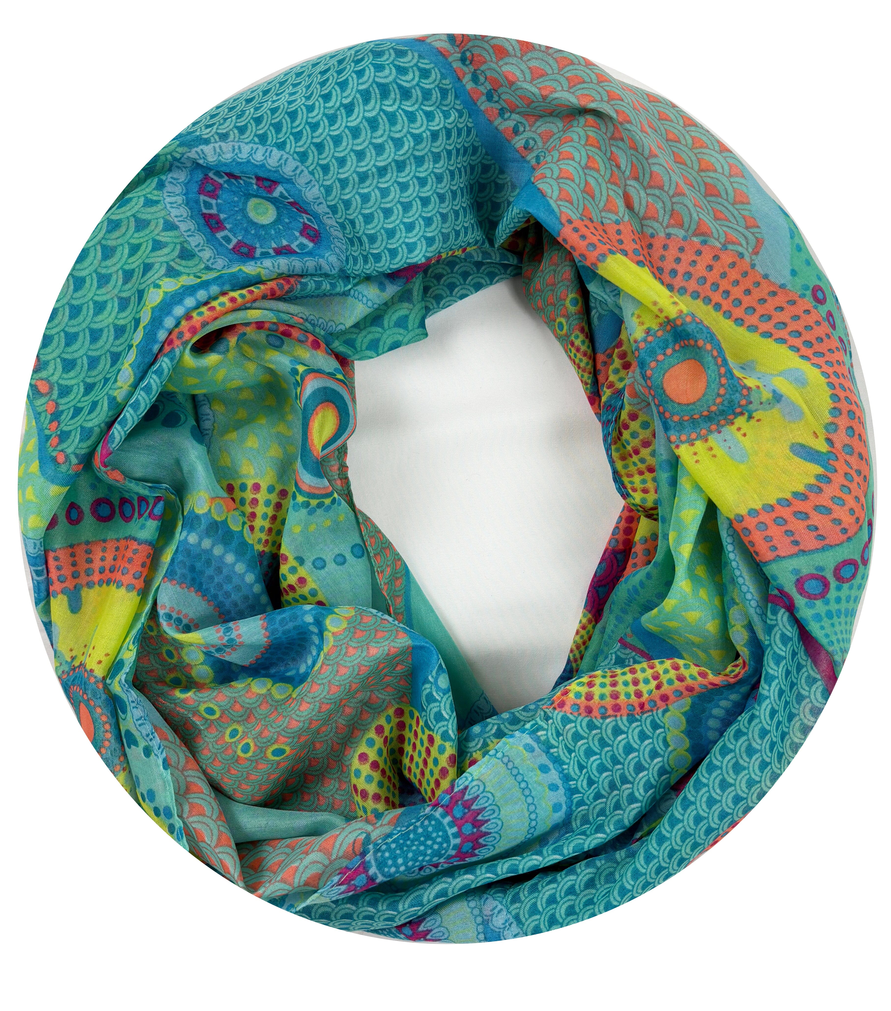 Echarpe doux en tube foulard