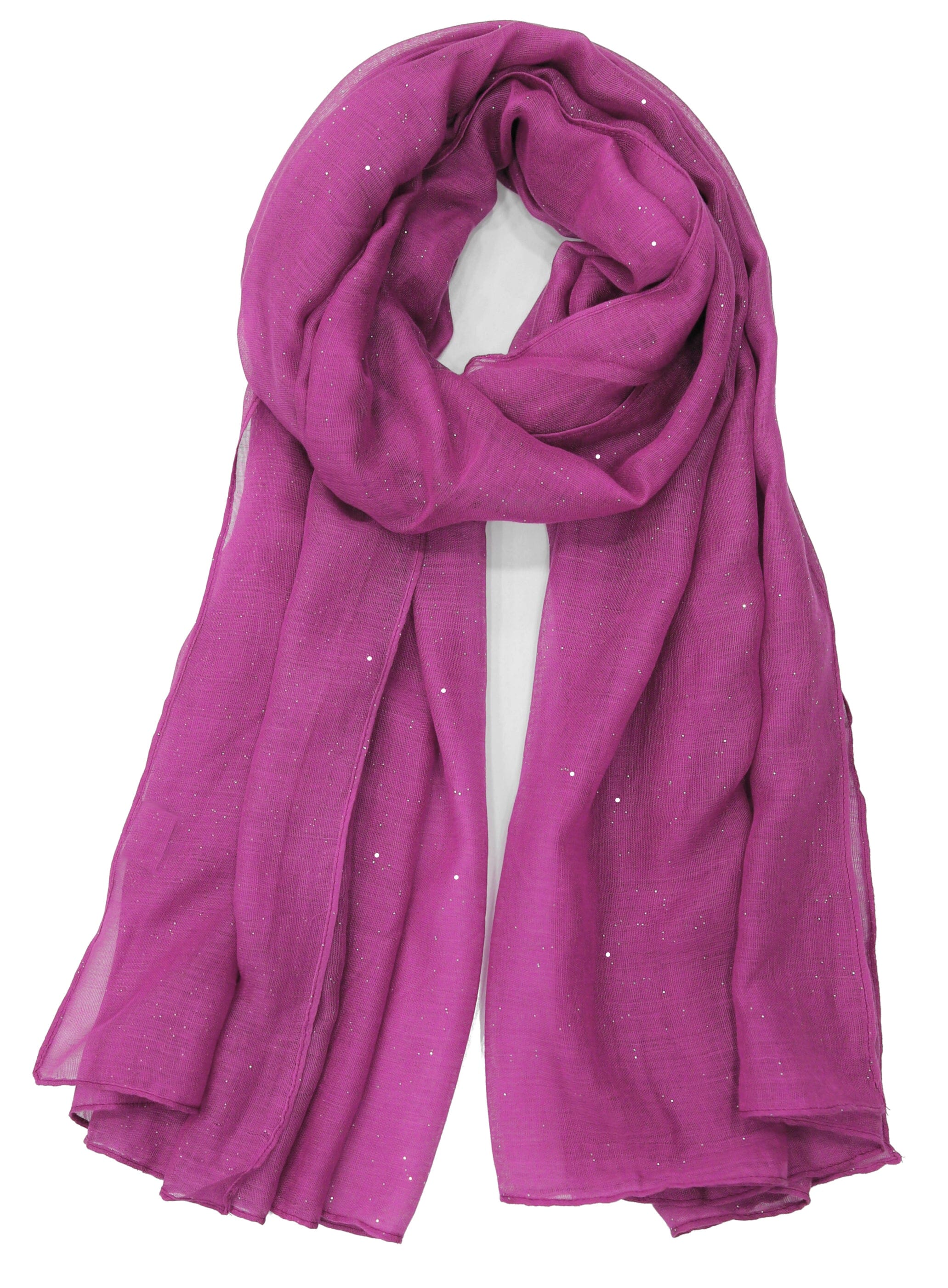 Echarpe fuchsia femme foulard