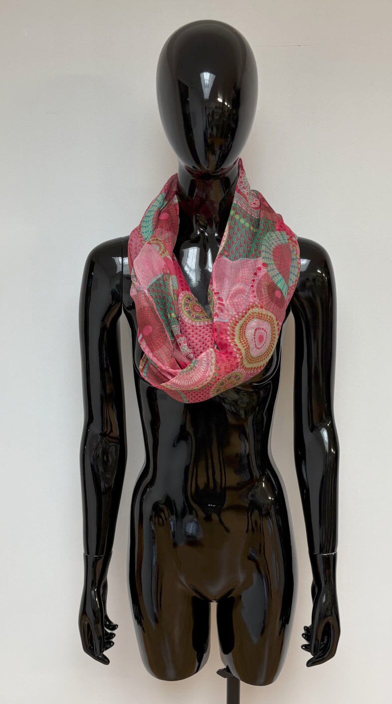 Echarpe snood à boucles foulard