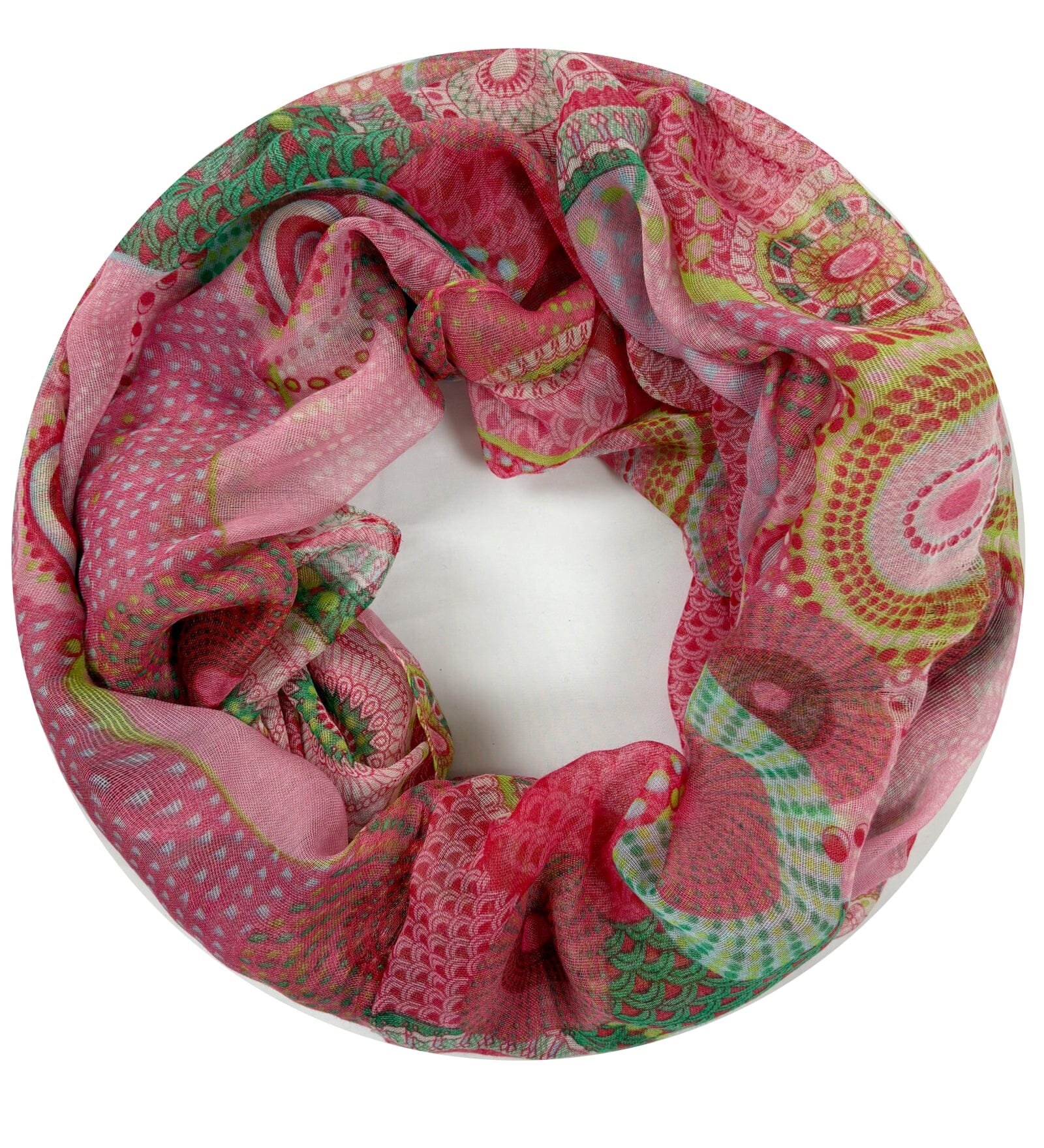 Echarpe snood à boucles foulard