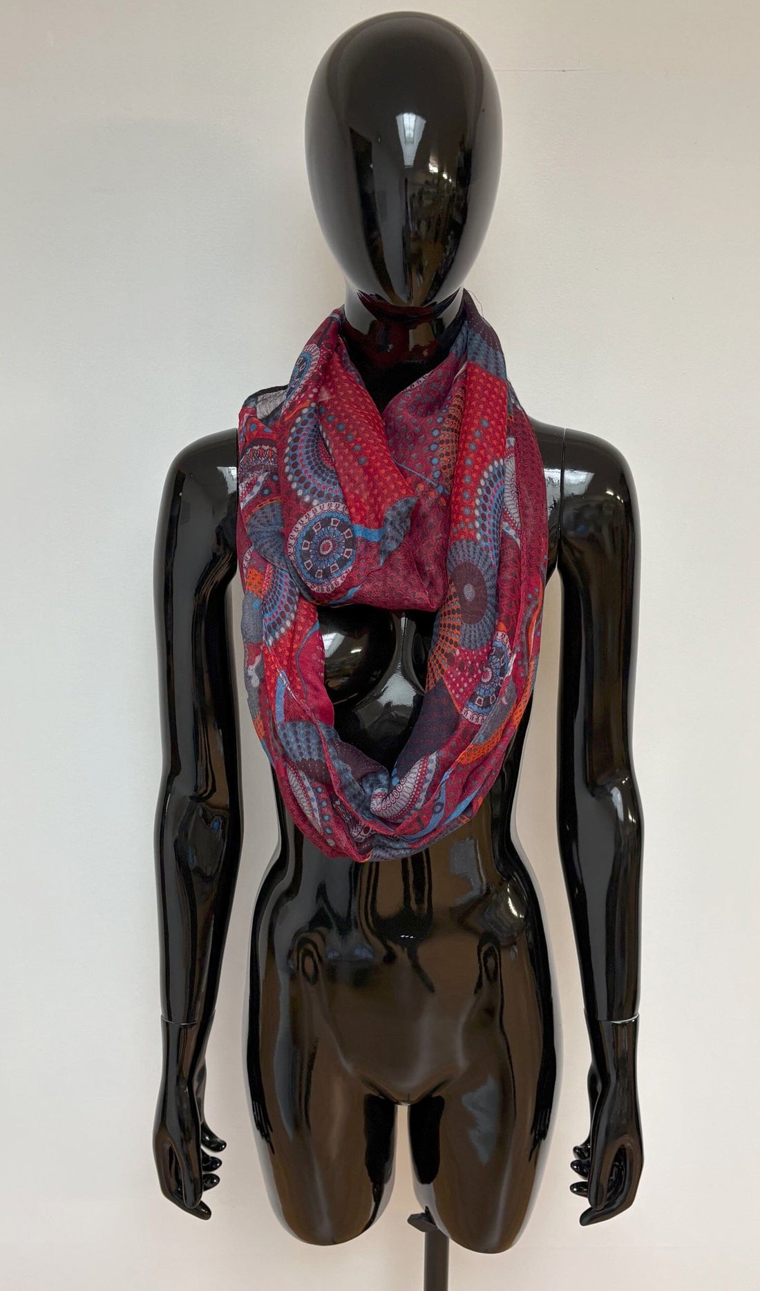 Écharpe enroulée foulard
