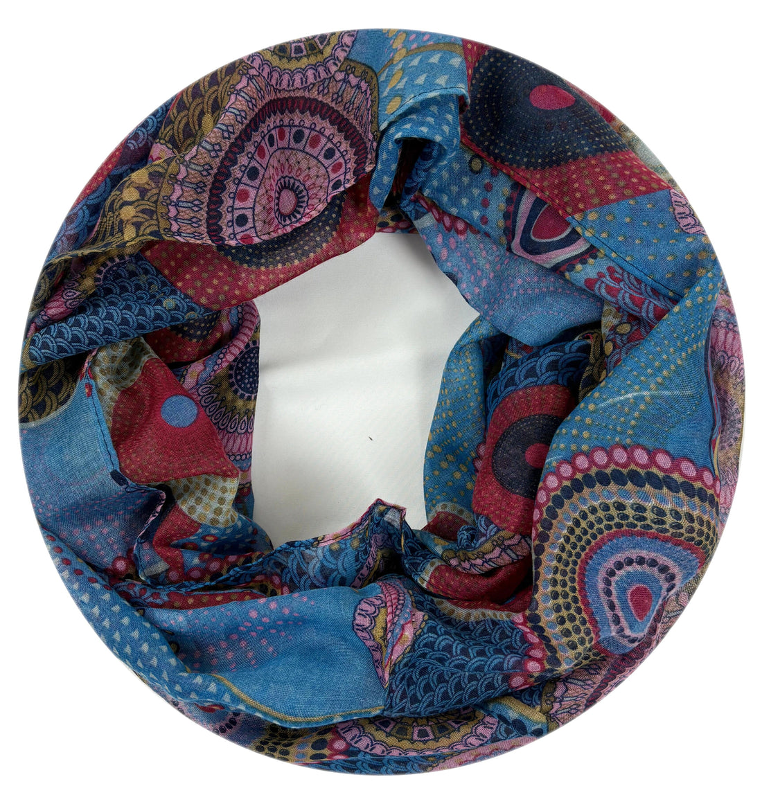 Écharpe confortable en tube foulard