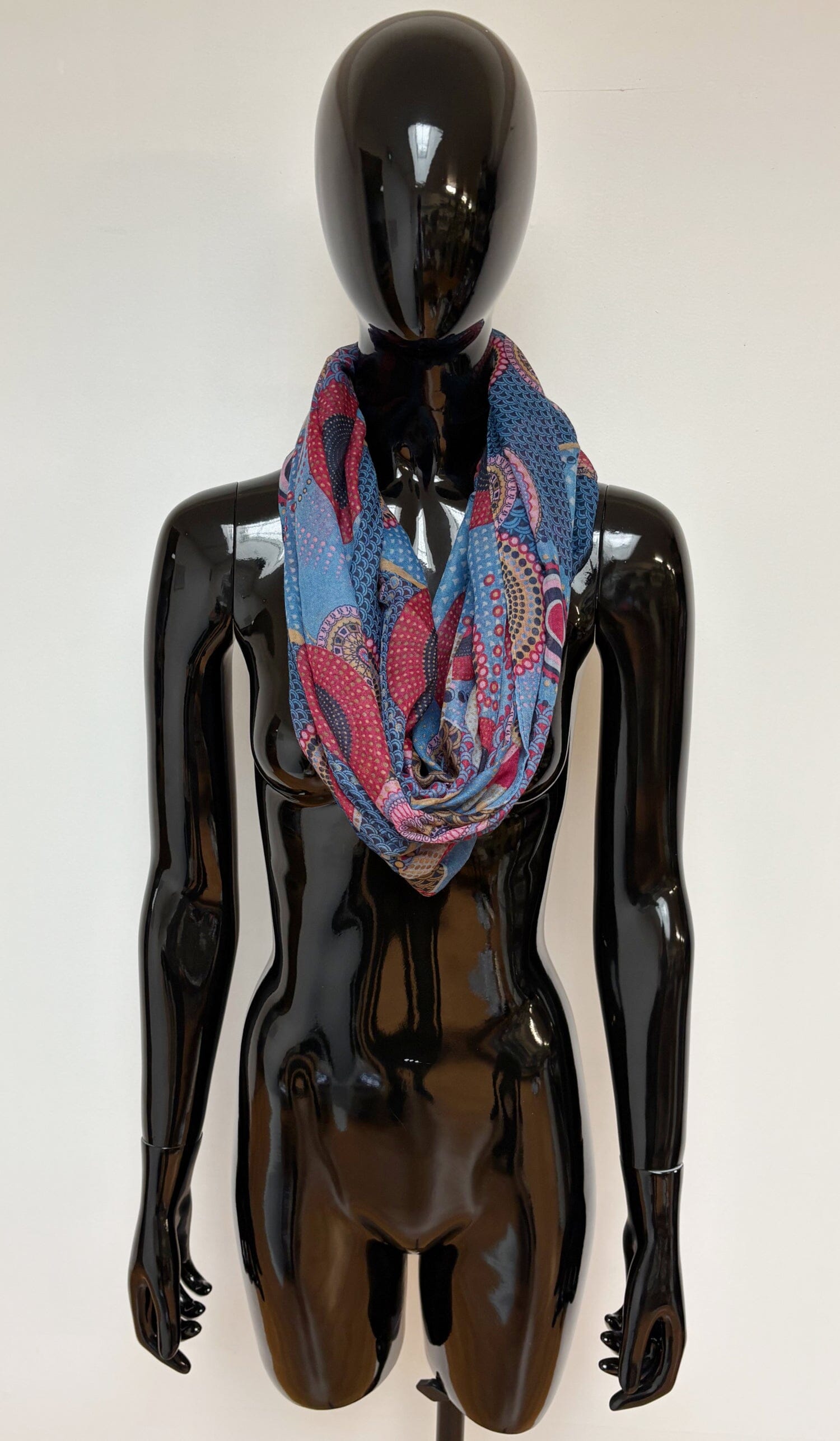 Écharpe confortable en tube foulard