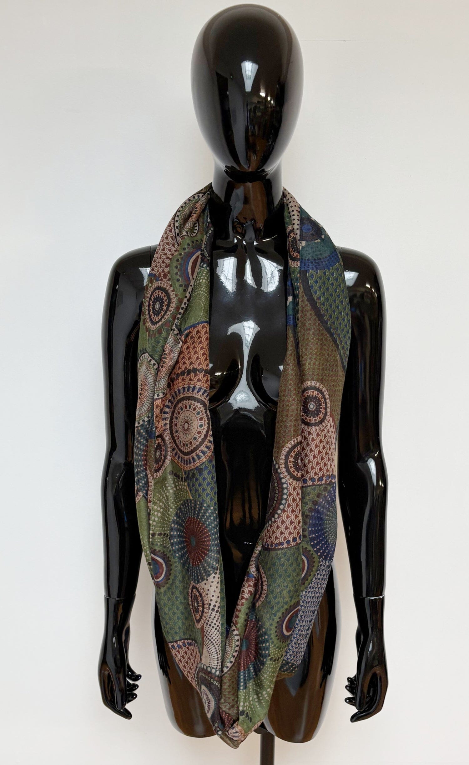 Echarpe tube en boucle foulard