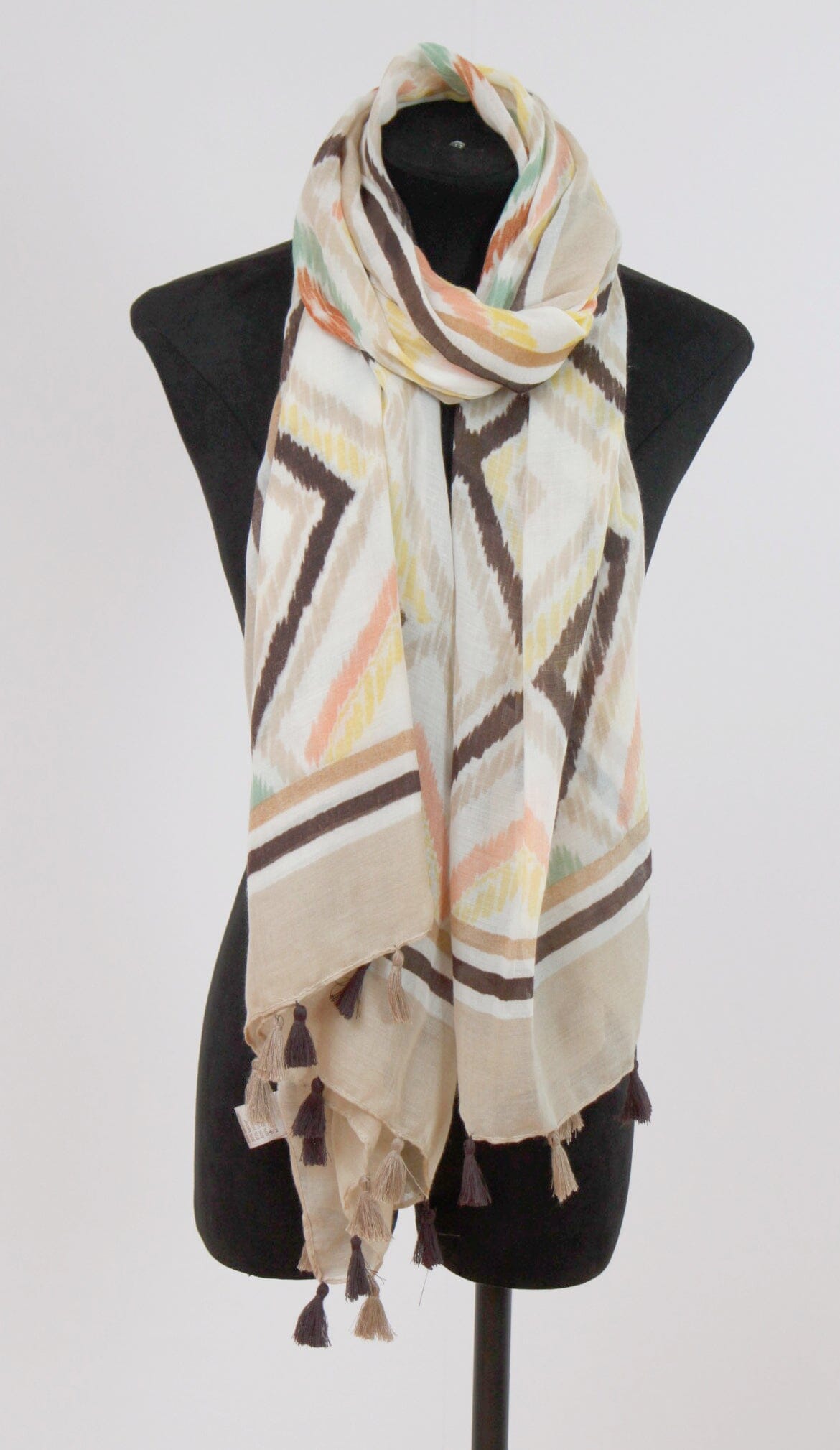 Etole avec franges foulard