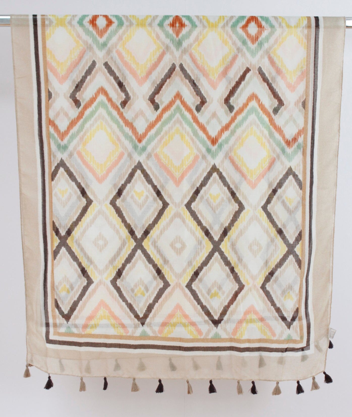 Etole avec franges foulard