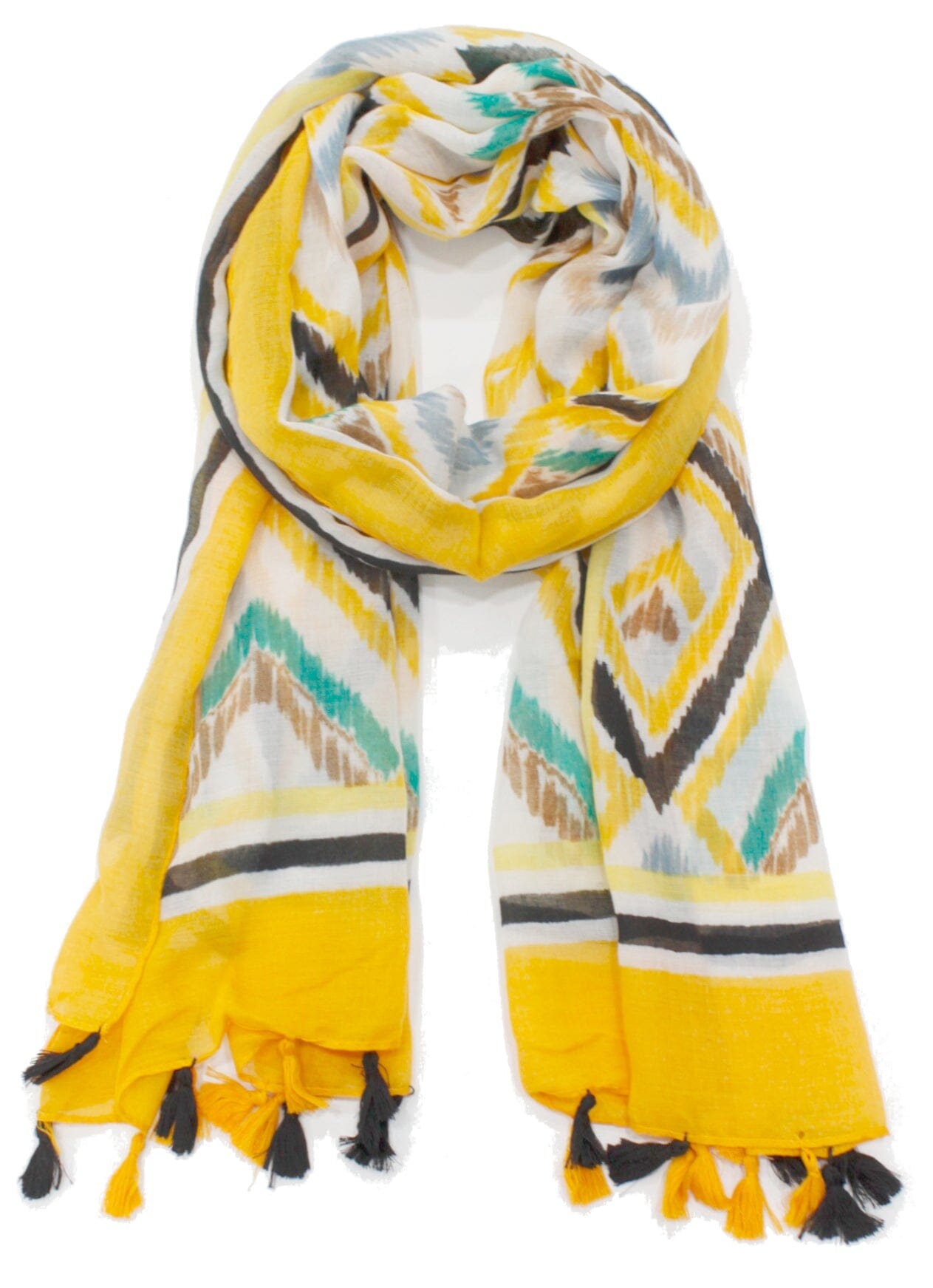 Foulard avec franges foulard