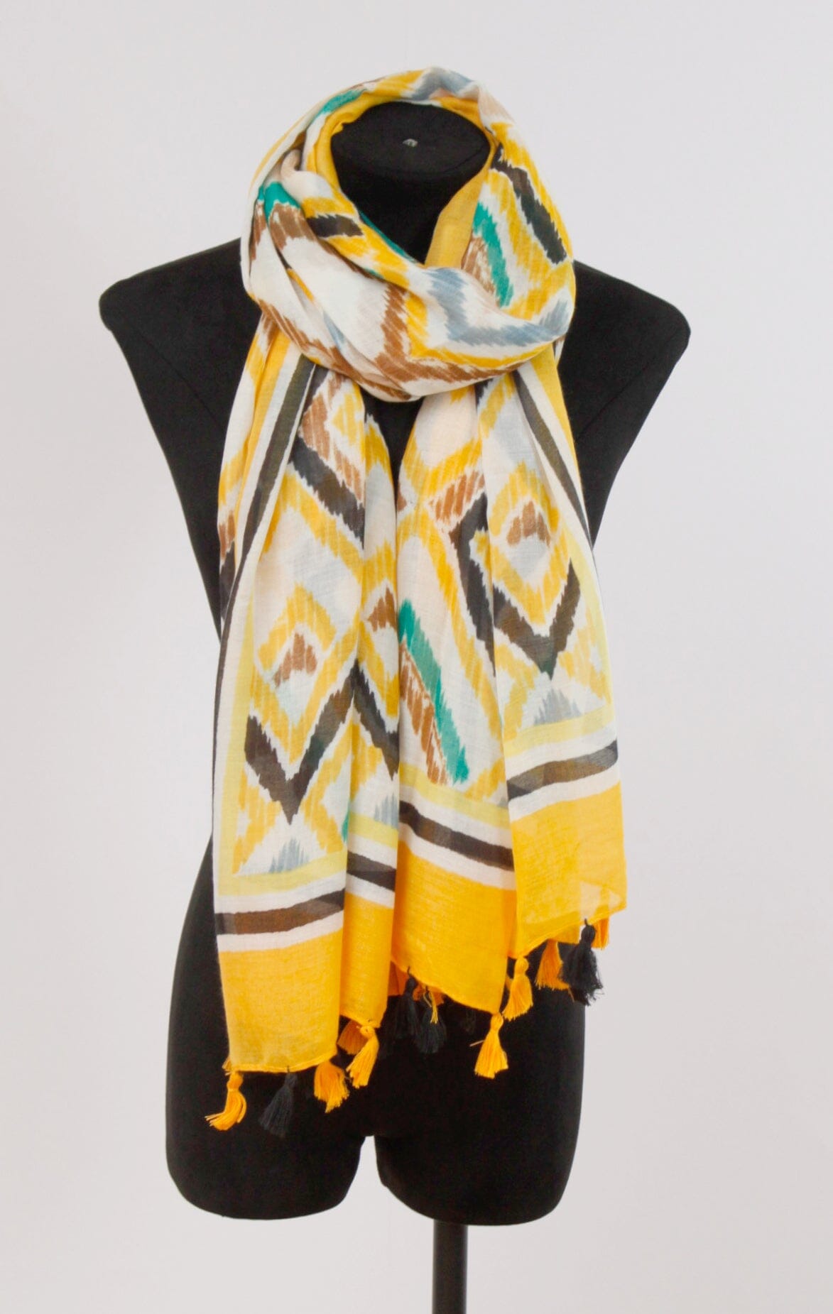 Foulard avec franges foulard