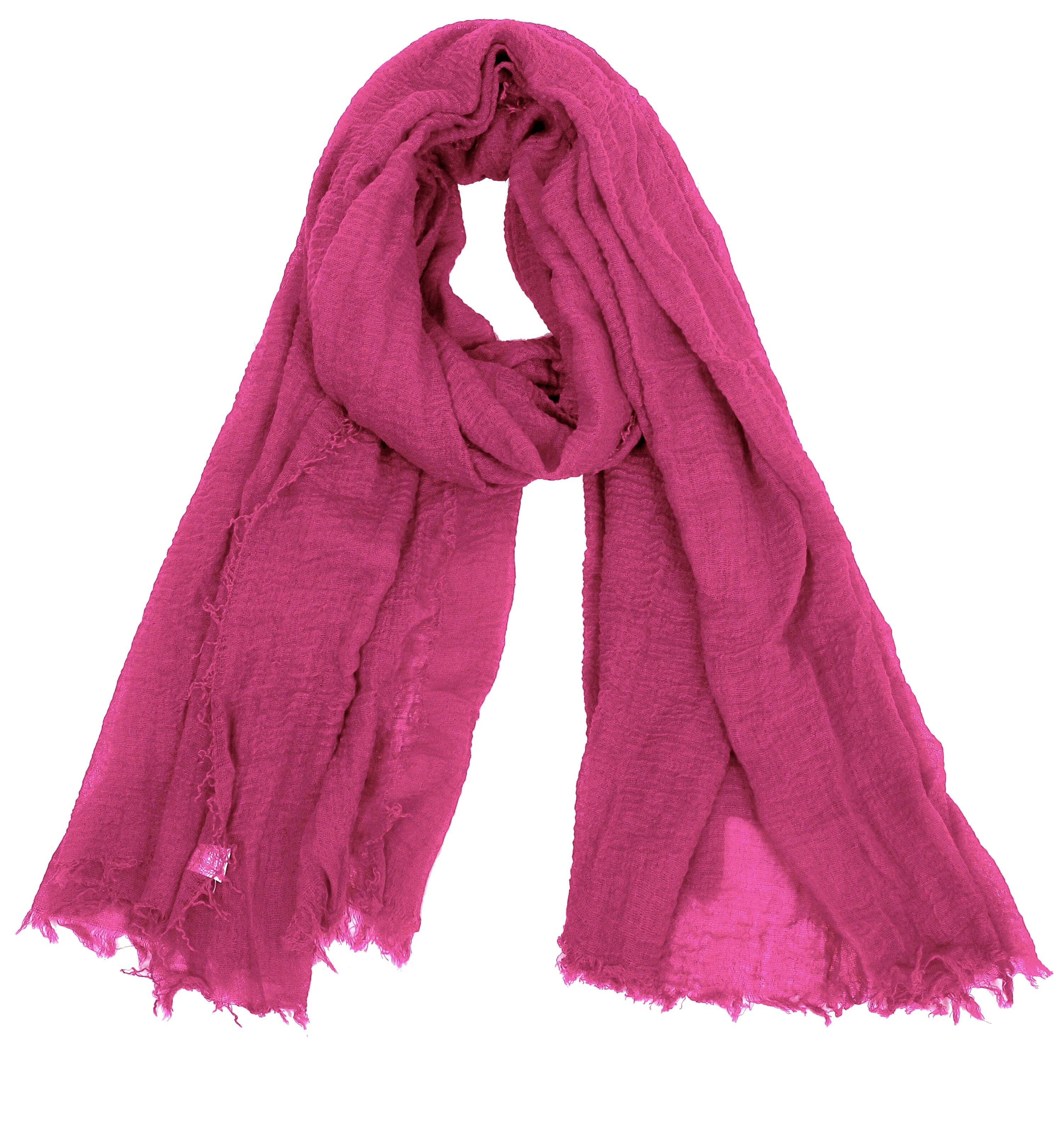 Foulard Echarpe Froissé Cache Cou Femme / Homme foulard