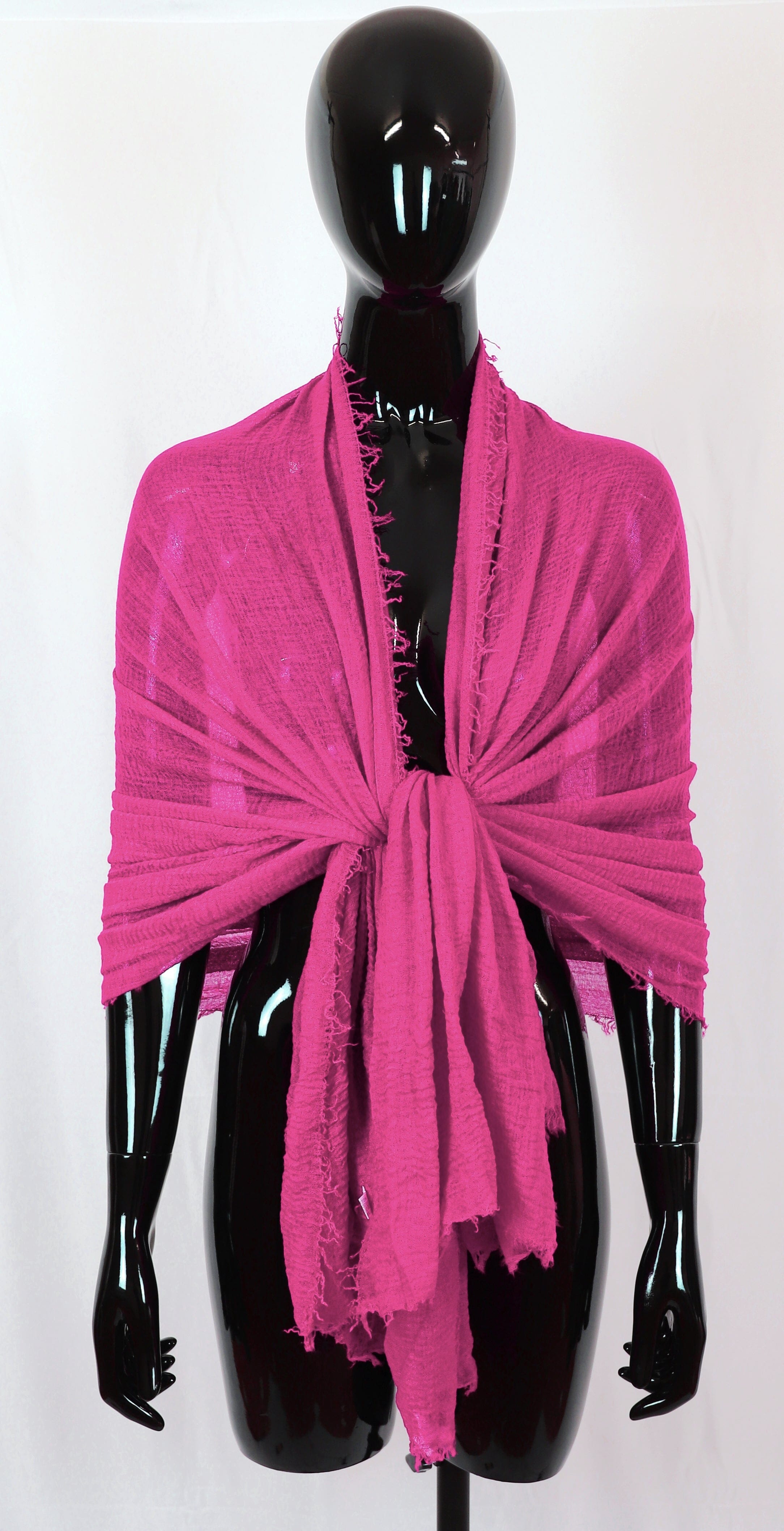 Foulard Echarpe Froissé Cache Cou Femme / Homme foulard