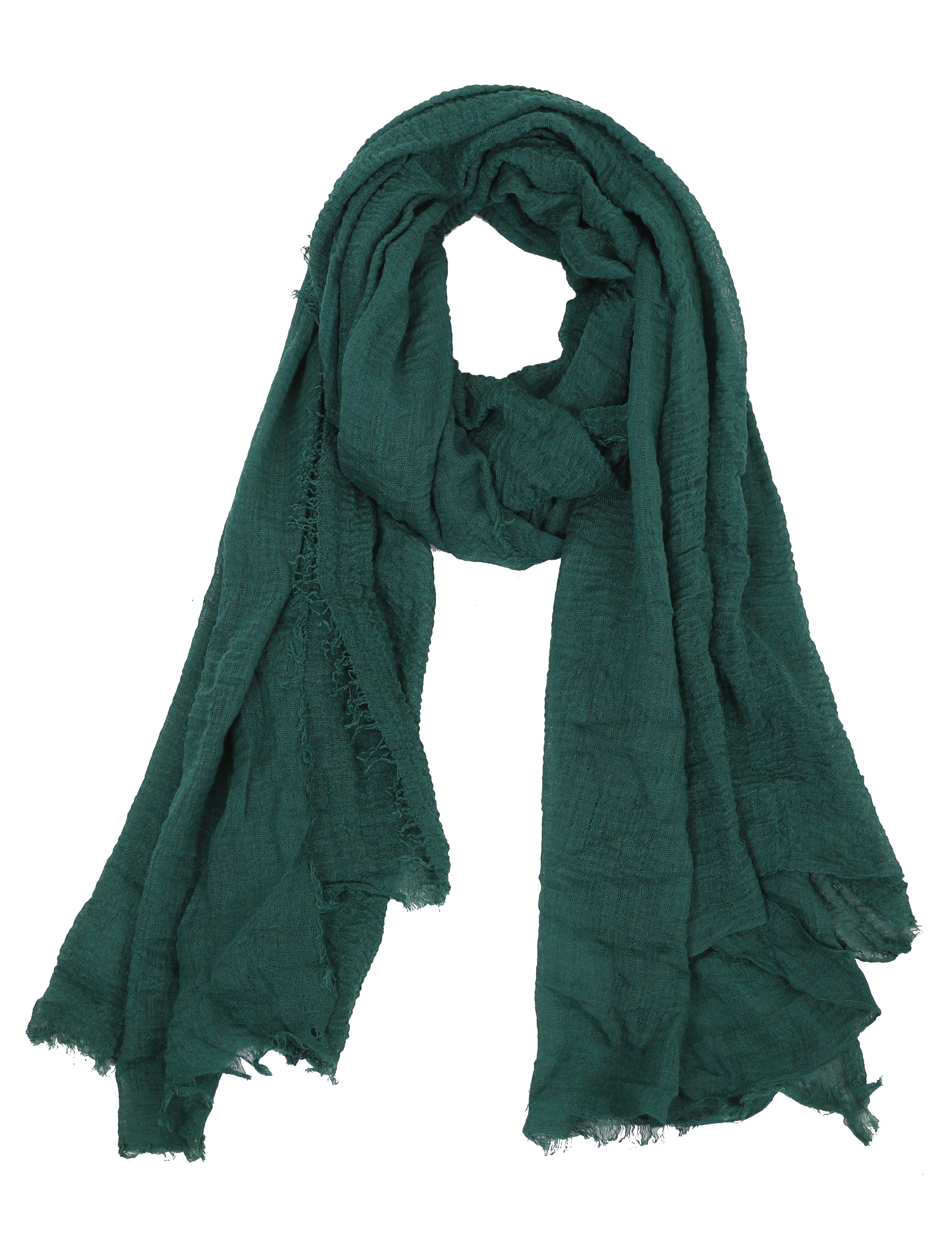 Foulard Echarpe Froissé Cache Cou Femme / Homme foulard