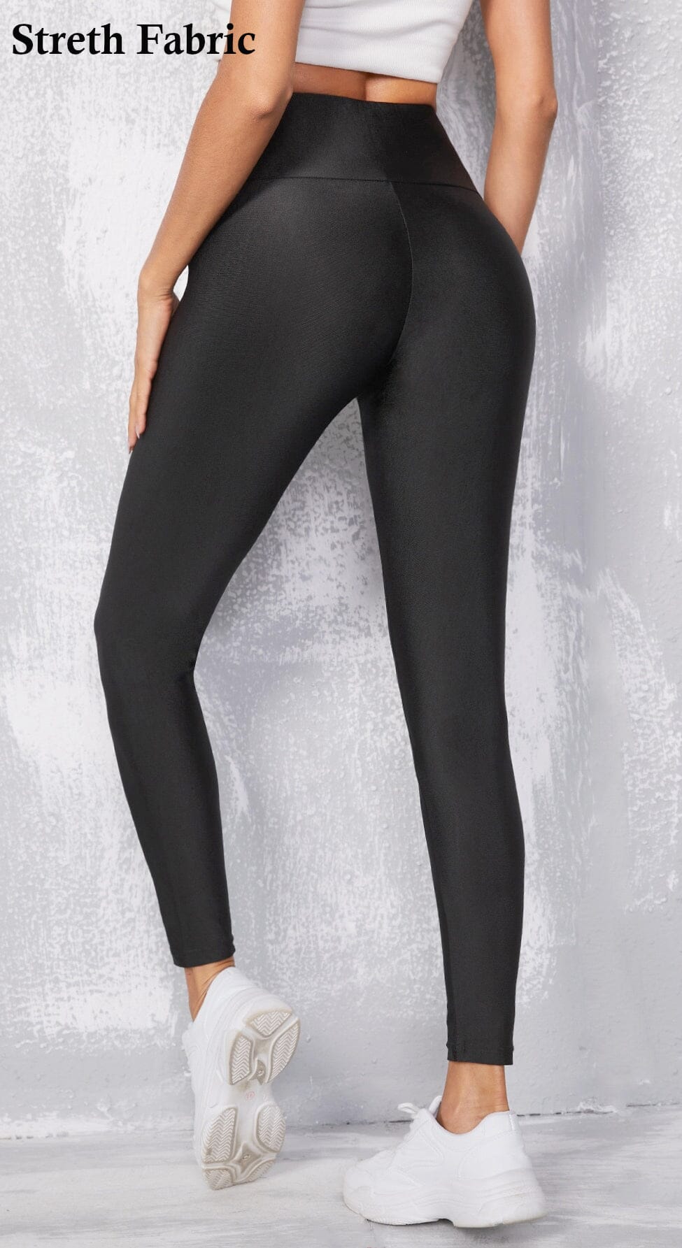Legging de Sport, Yoga Opaque, Taille Haute Doux legging