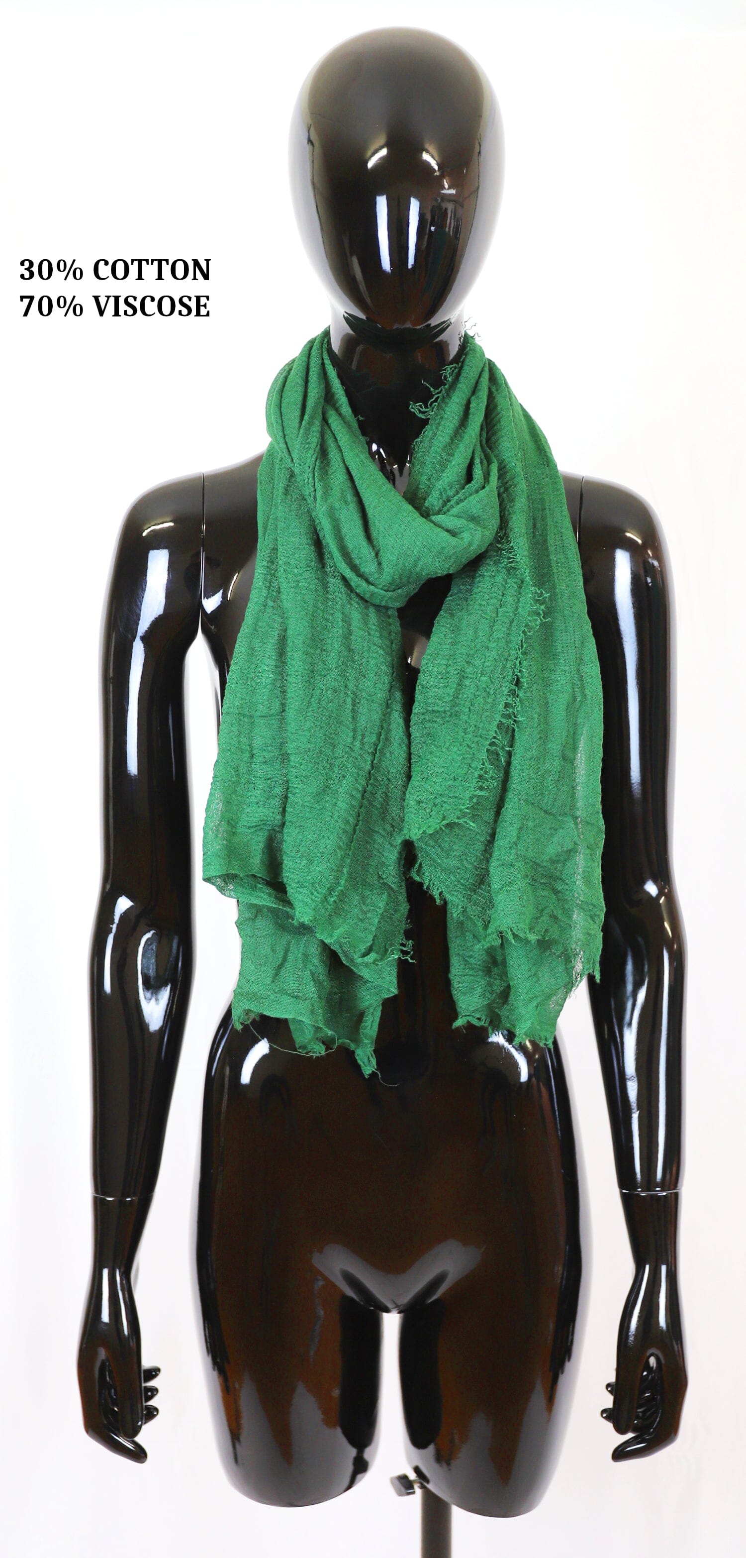 Foulard Echarpe Froissé Cache Cou Femme / Homme foulard