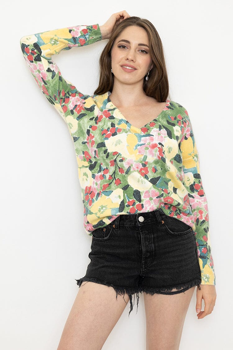 Pull imprimé femme pull