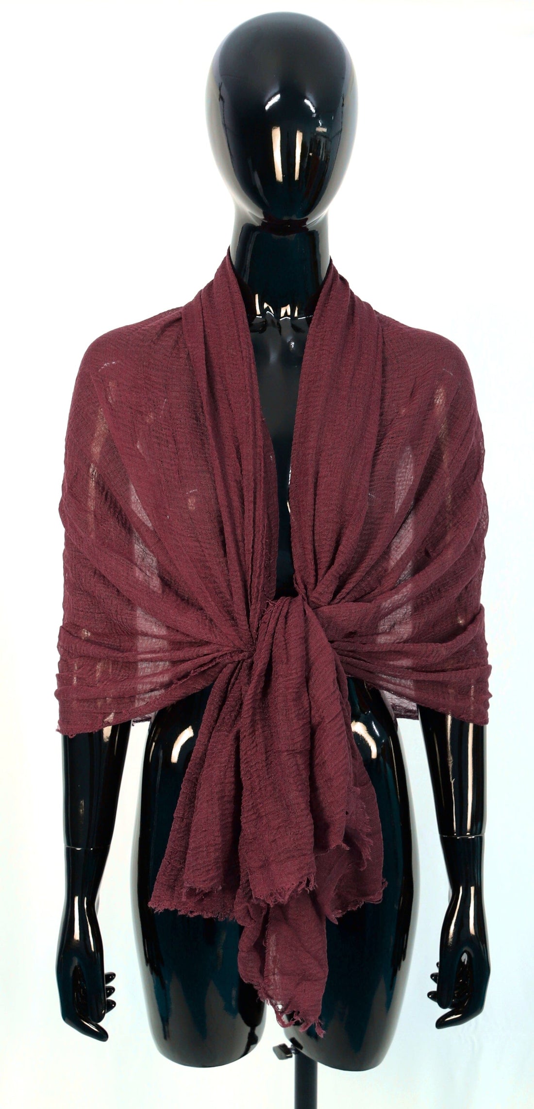 Foulard Echarpe Froissé Cache Cou Femme / Homme foulard