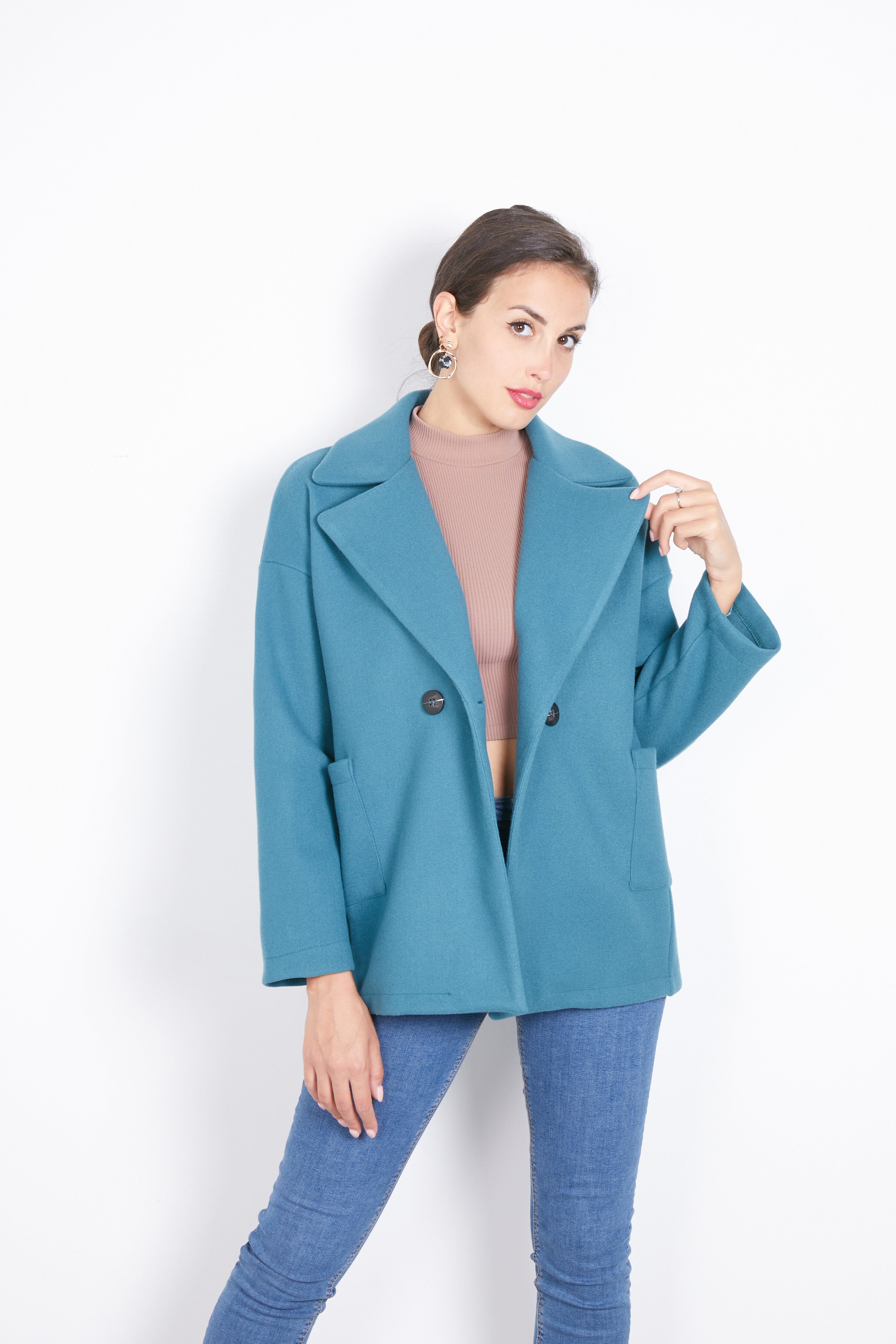 Veste - Blouson (Taille unique convient pour 38 à 46) - Femme Veste