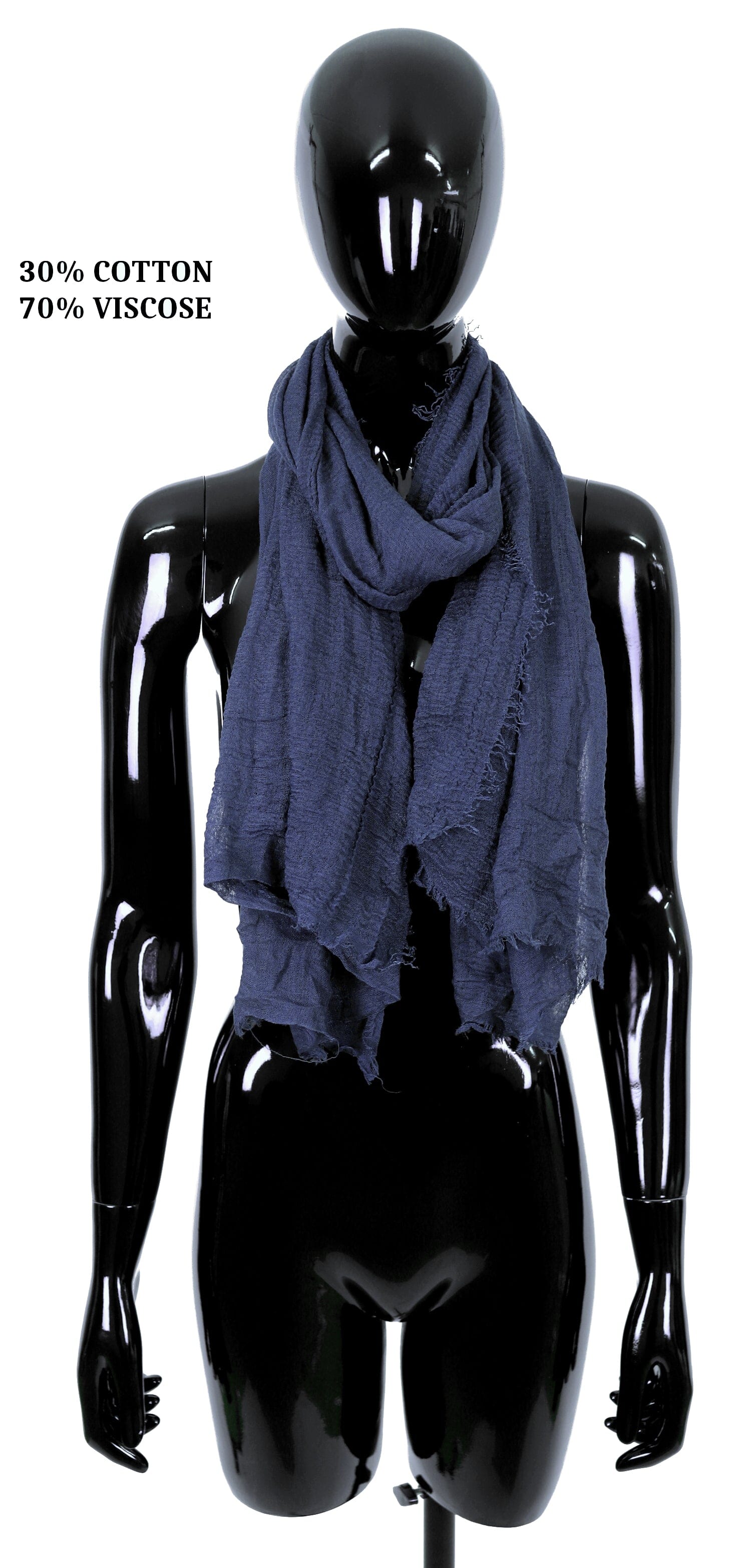 Foulard Echarpe Froissé Cache Cou Femme / Homme foulard