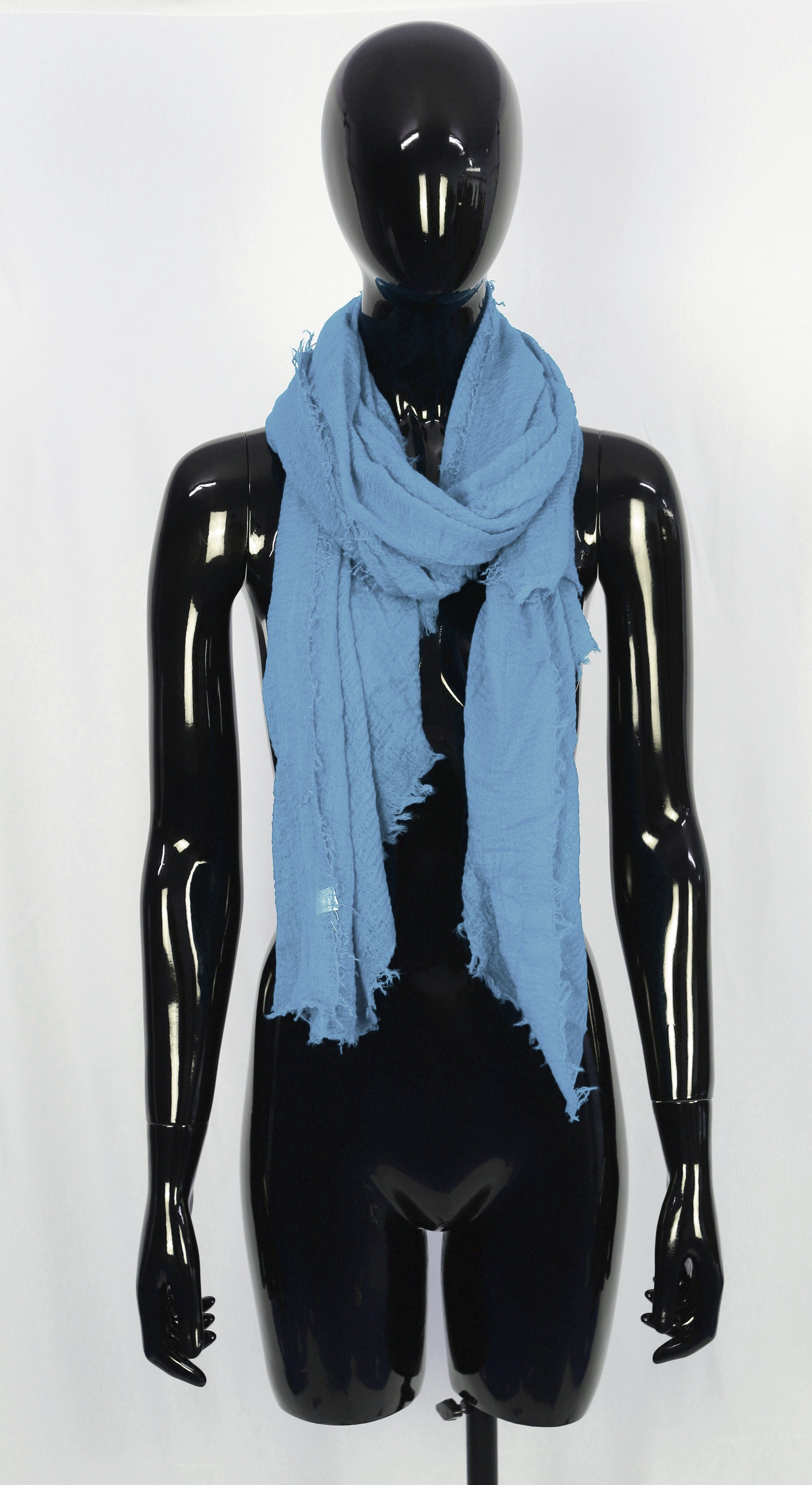 Foulard Echarpe Froissé Cache Cou Femme / Homme foulard