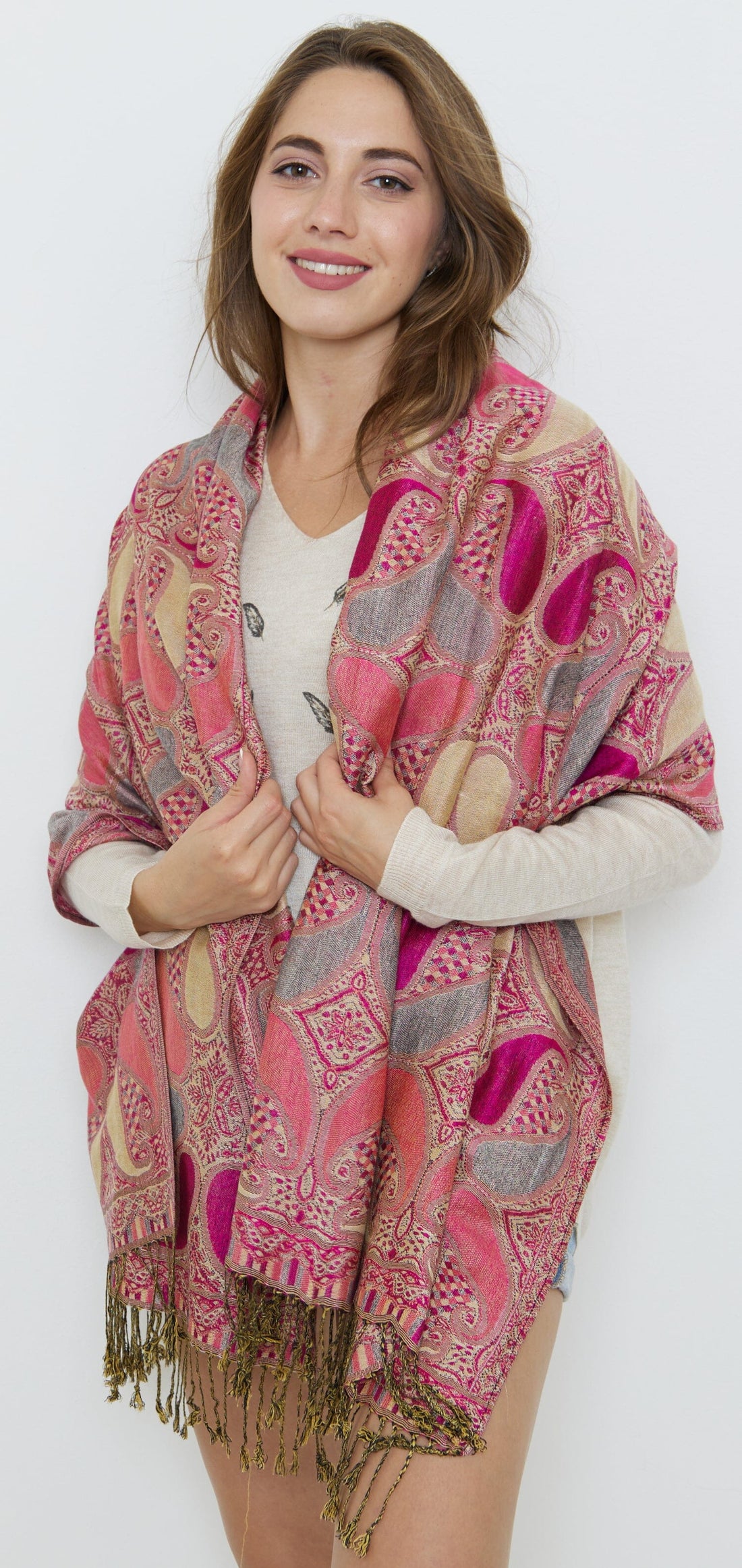 Echarpe Paisley foulard