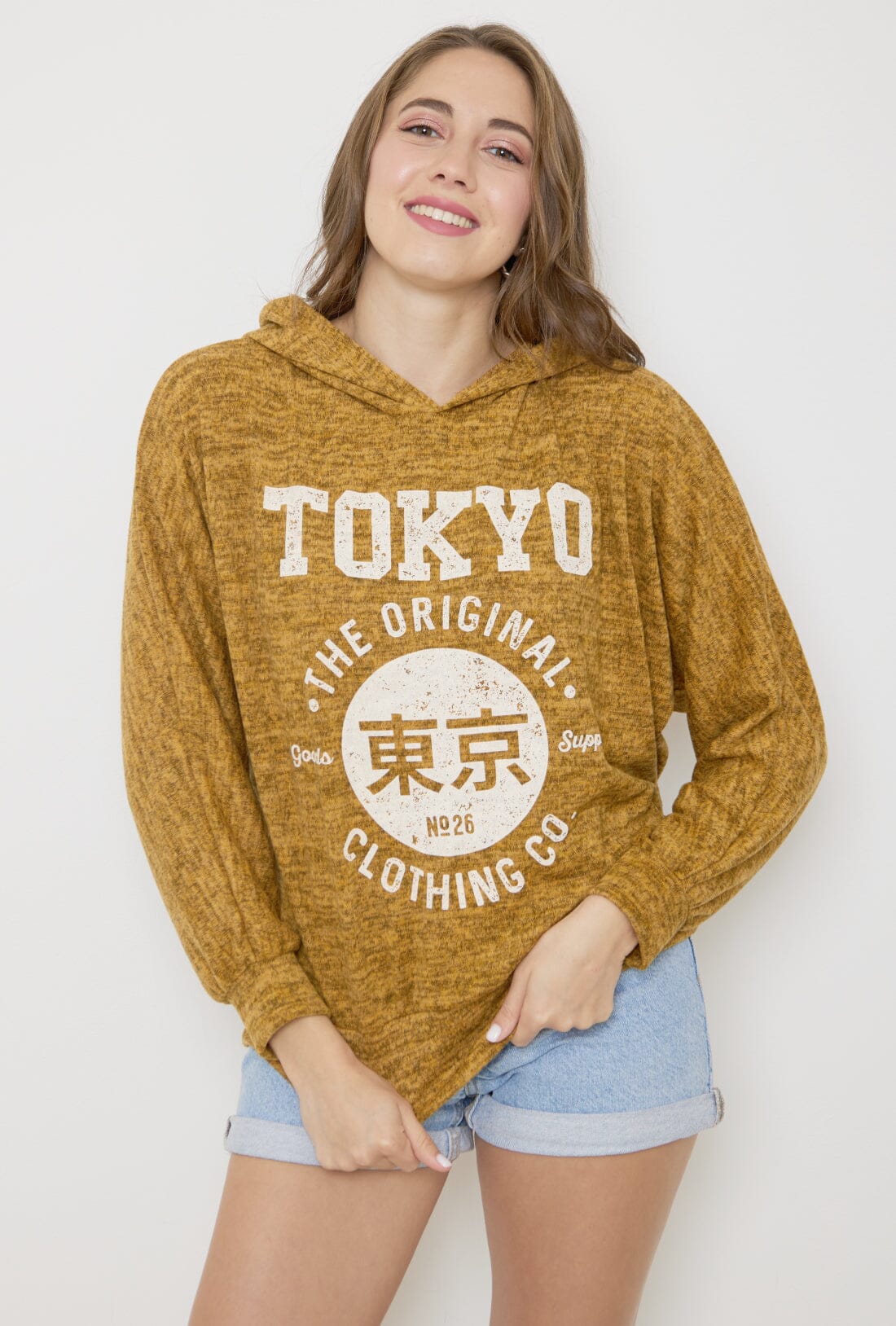 Sweat-Pull Style Oversize imprimé avec Capuche sweat-pull