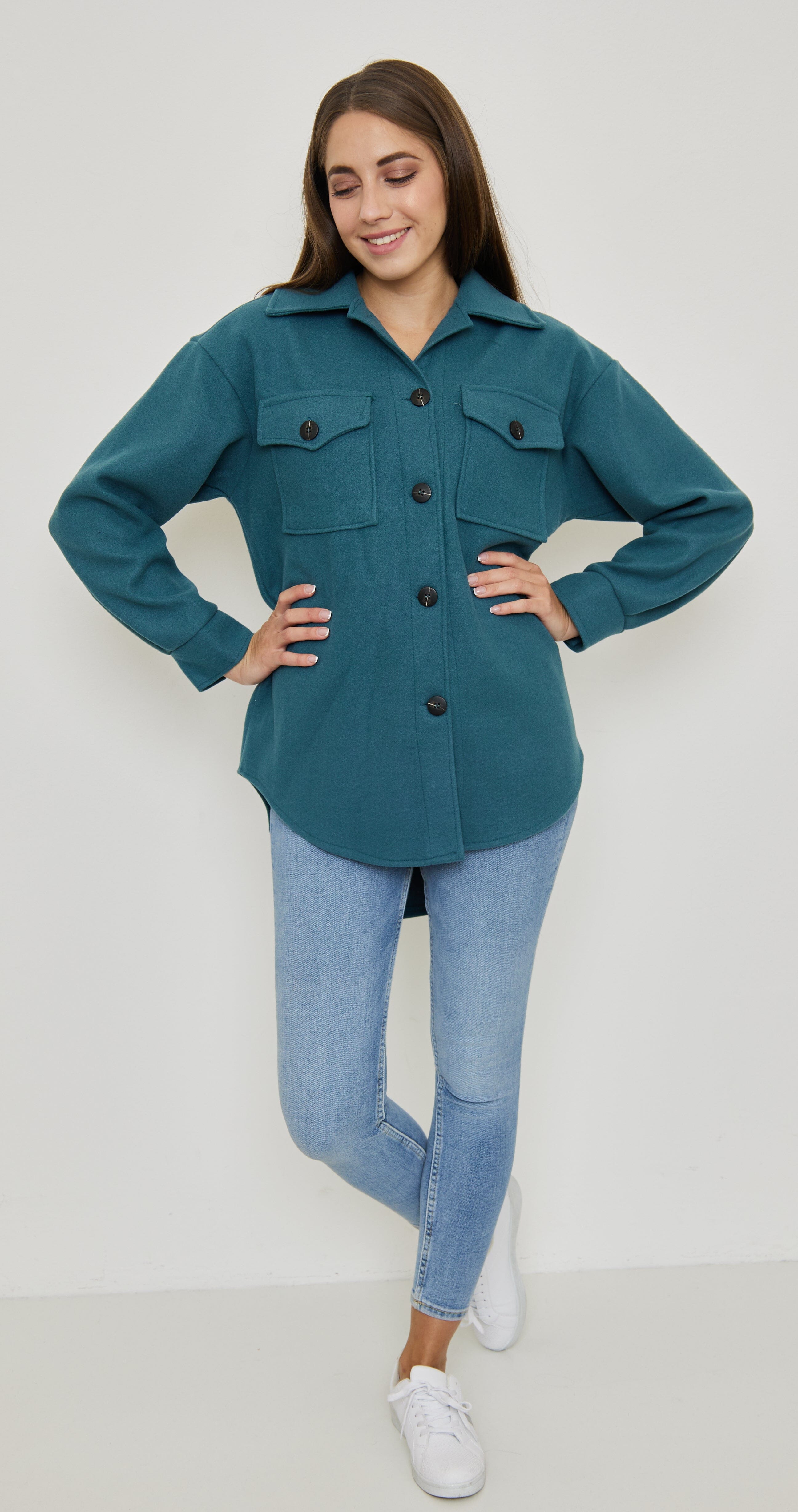 Surchemise - Blouson (Taille unique convient pour 38 à 46) - Femme blouson