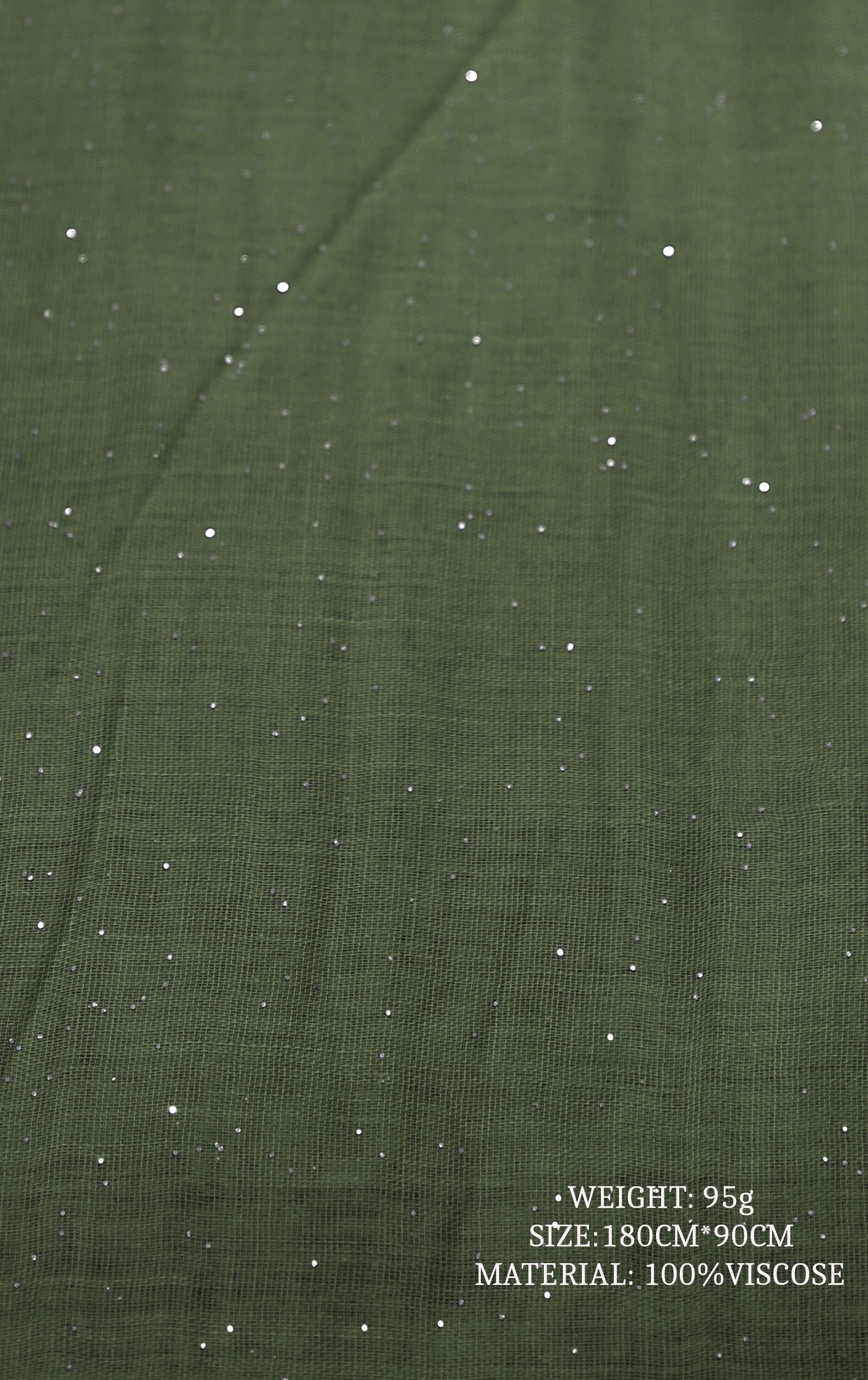 Echarpe pailletée foulard