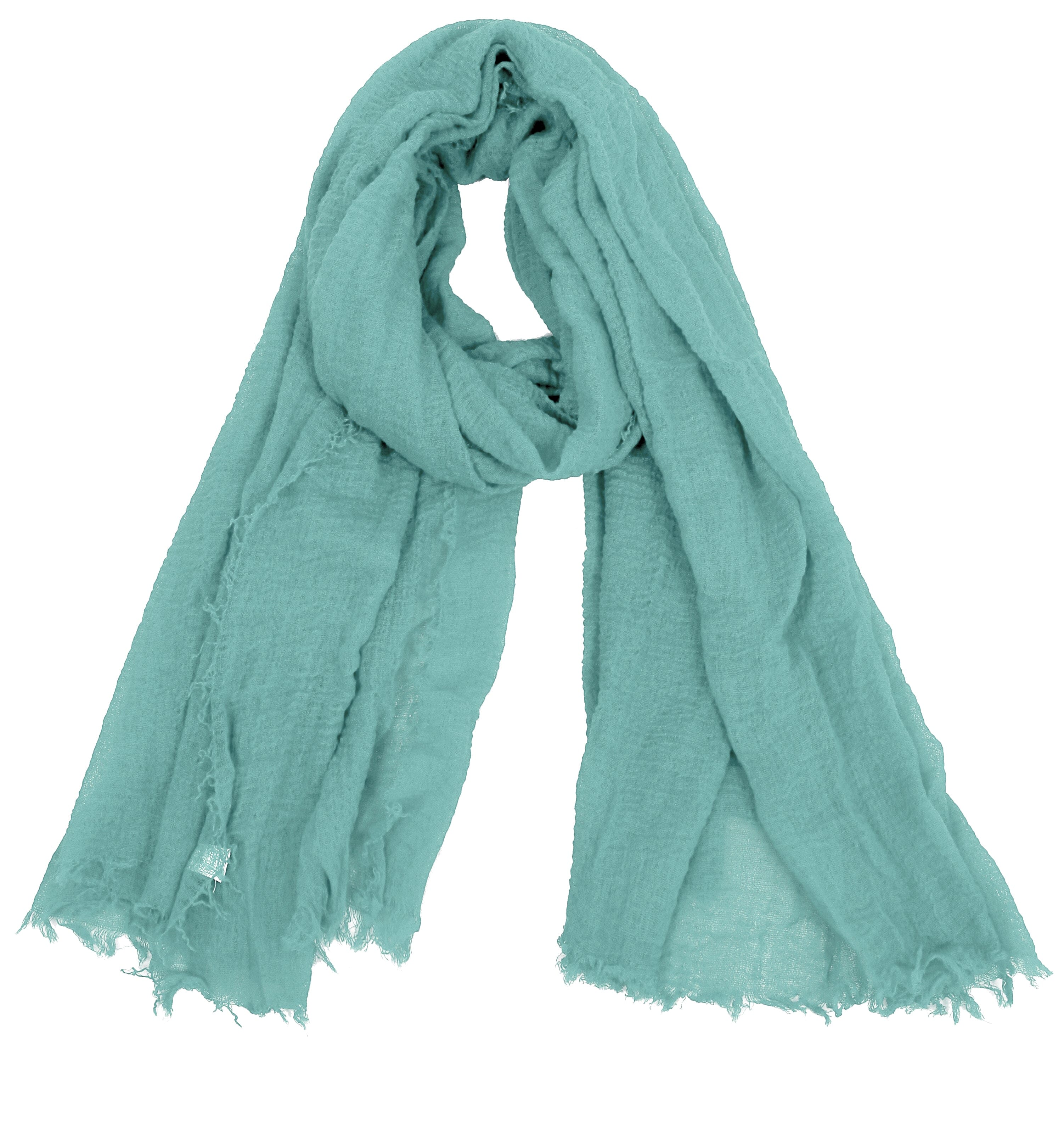 Foulard Echarpe Froissé Cache Cou Femme / Homme foulard