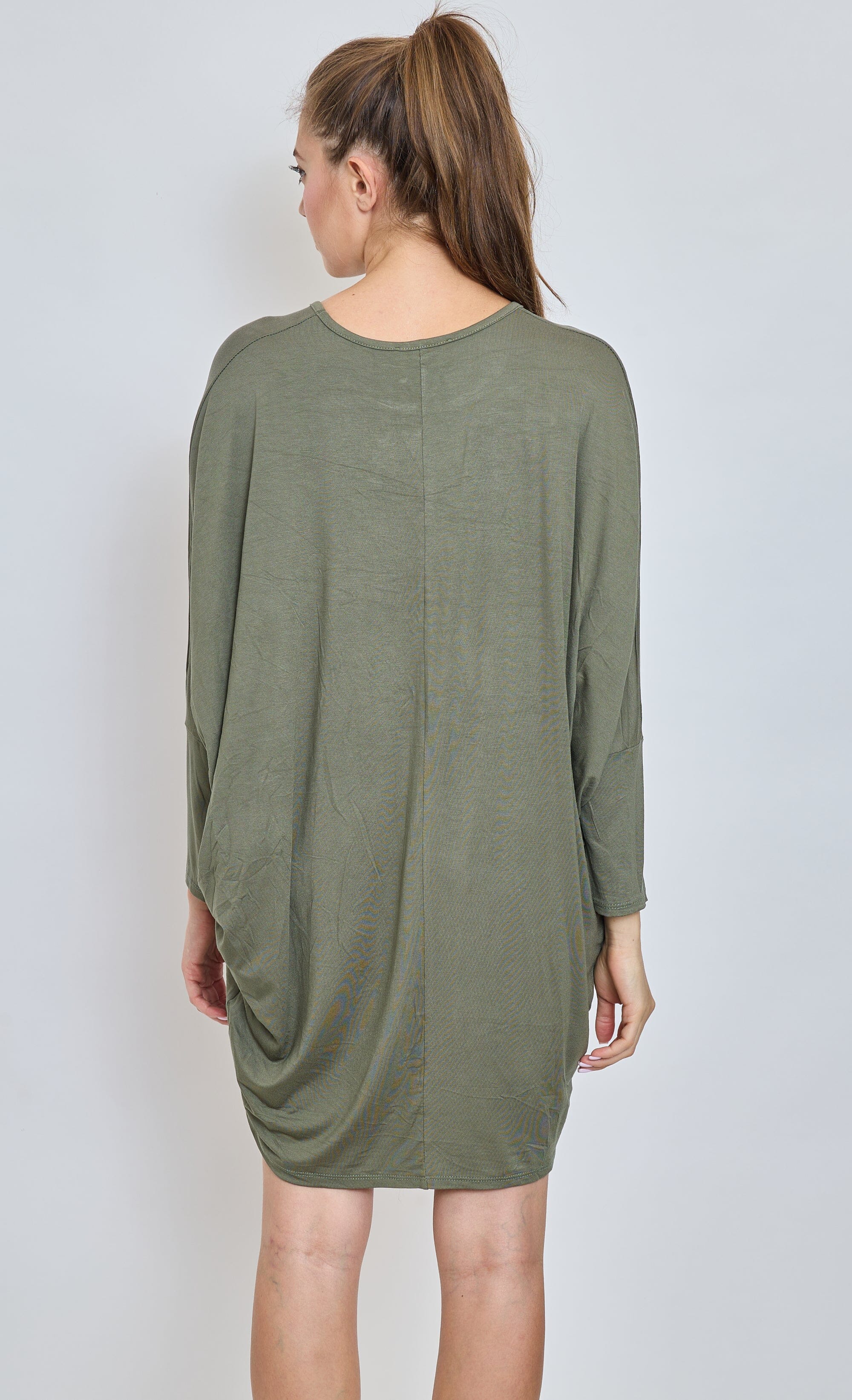 Tunique Robe Manche Longue Oversize Taille Unique - Femme Robe