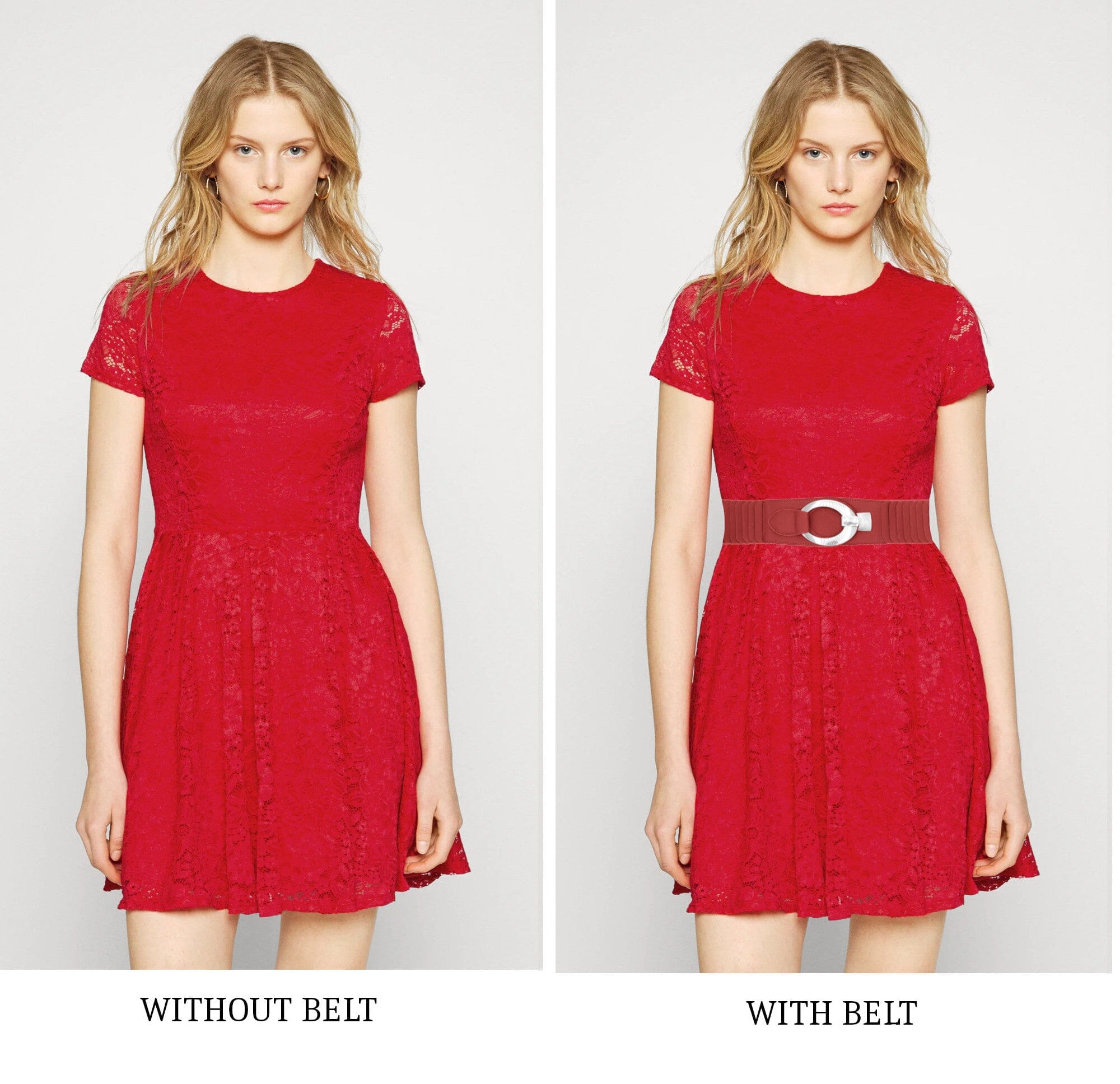 Ceinture robe (Rouge) ceinture