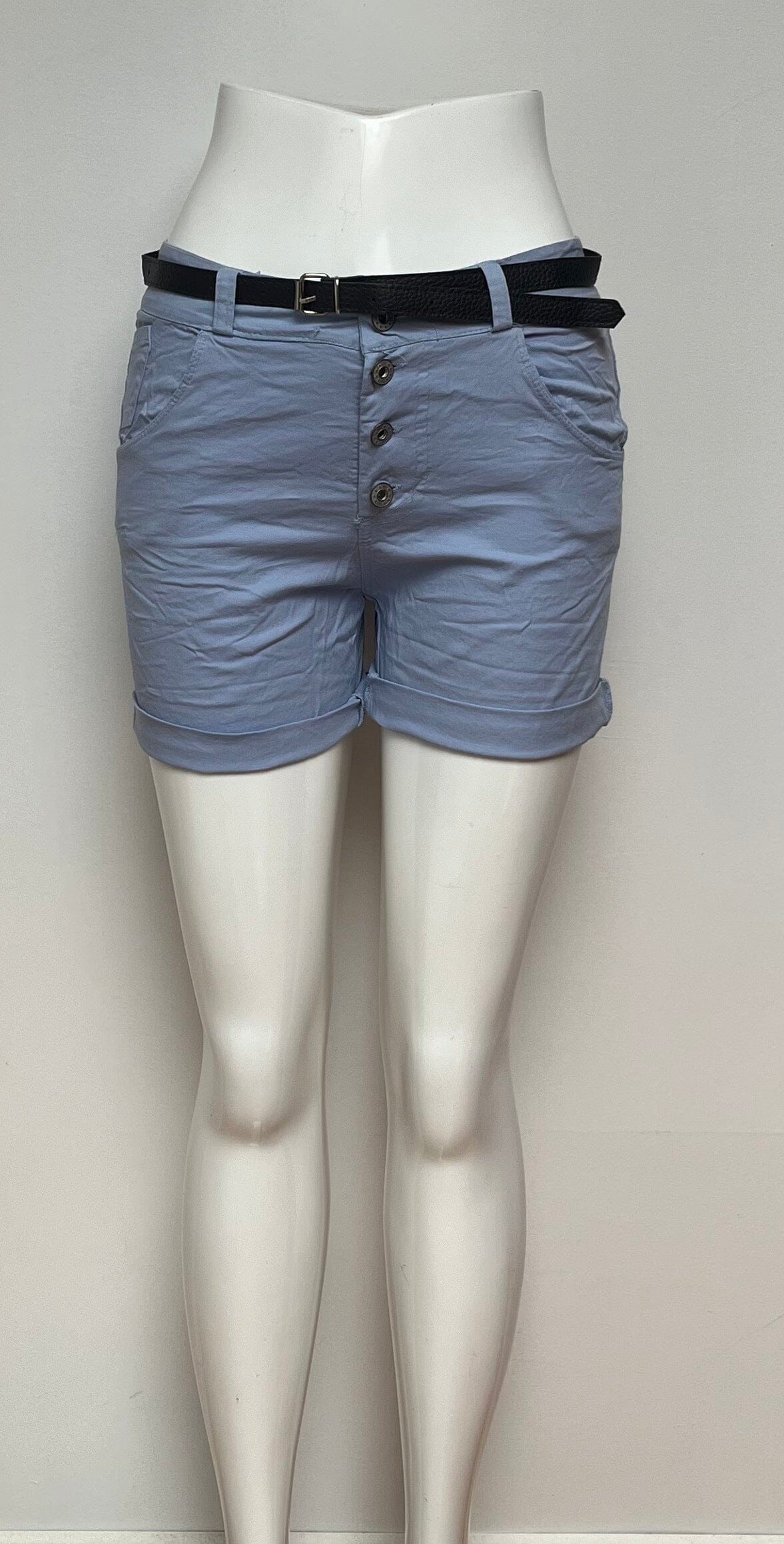 Short femme short Bleu Clair S