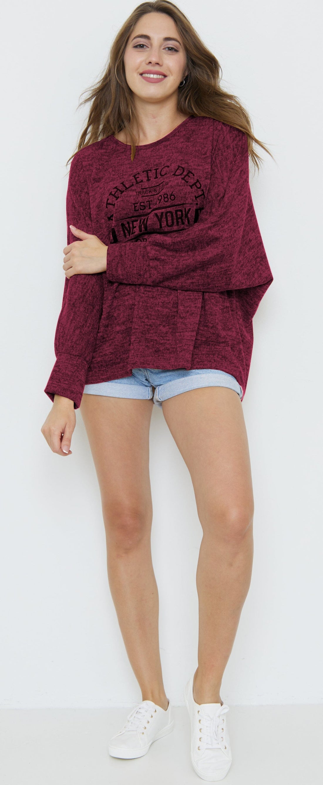 Sweat-Pull Style Oversize imprimé sweat-pull
