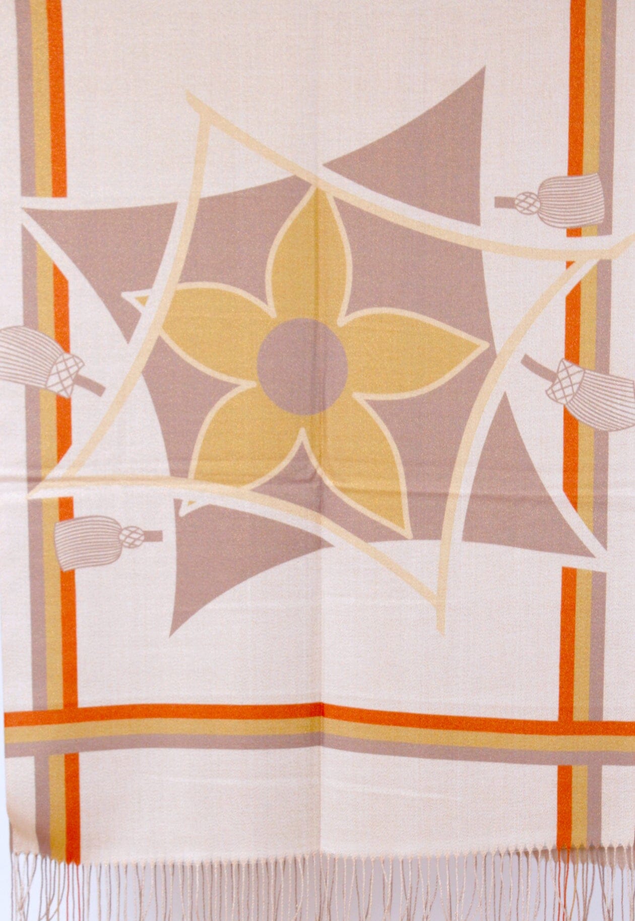 Pashmina à Frange Laine Pashimina