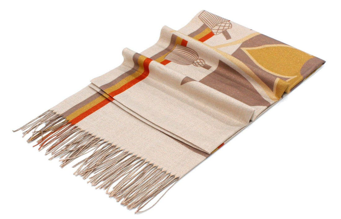 Pashmina Ă Frange Laine Pashimina