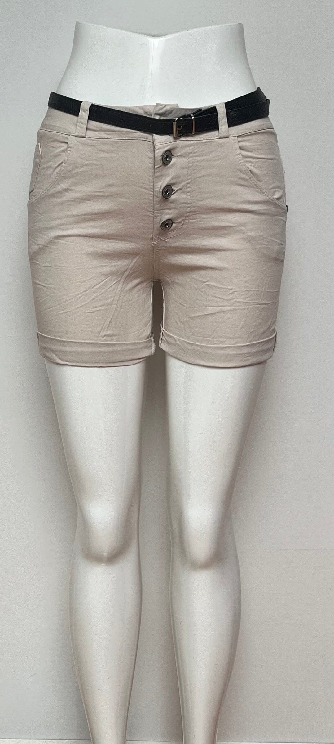 Short femme short Beige S