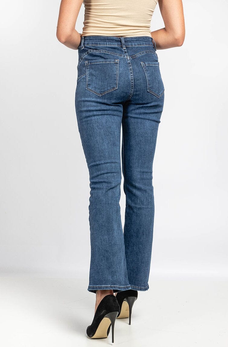 Jeans Pattes Eléphant Bootcut- Femme pantalon