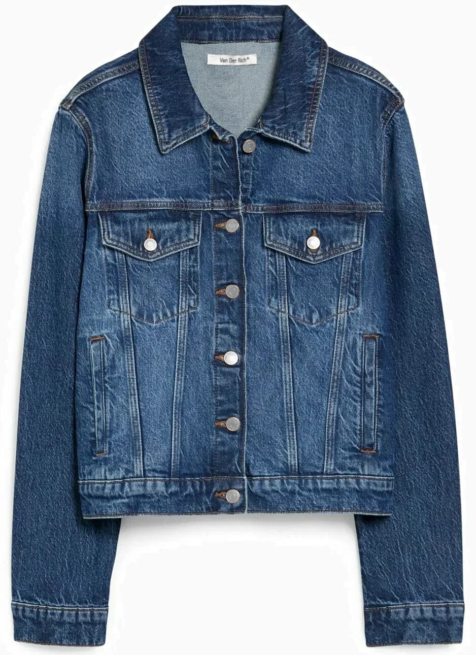 Blouson en jeans grande taille veste