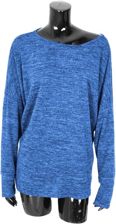 Pull Fin dos noué sweat-pull