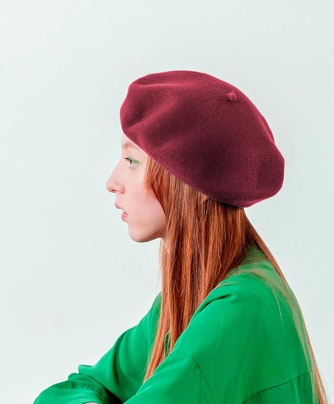 Béret femme classique chapeau