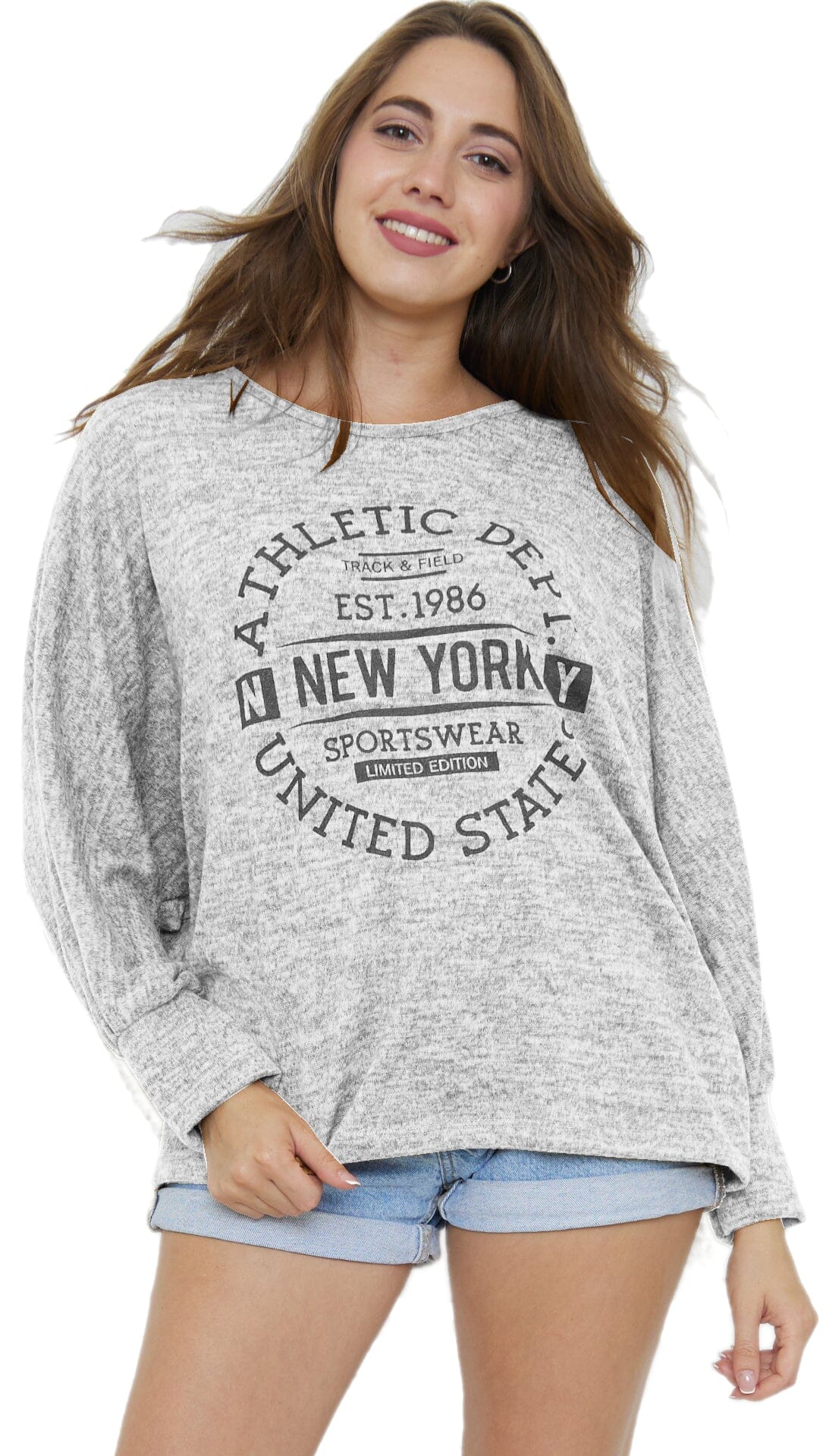 Sweat-Pull Style Oversize imprimé sweat-pull