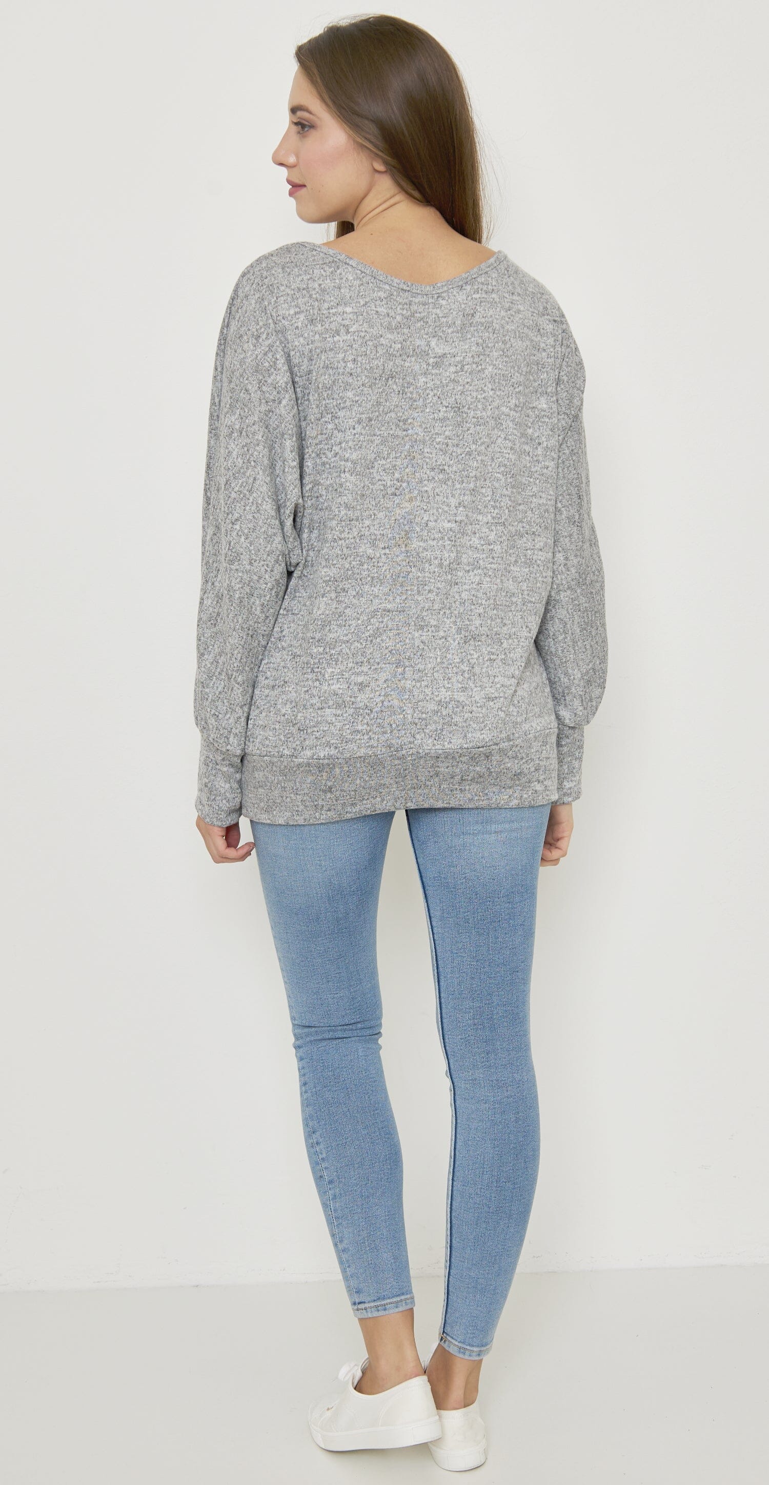 Sweat-Pull Style Oversize imprimé Coeur sweat-pull