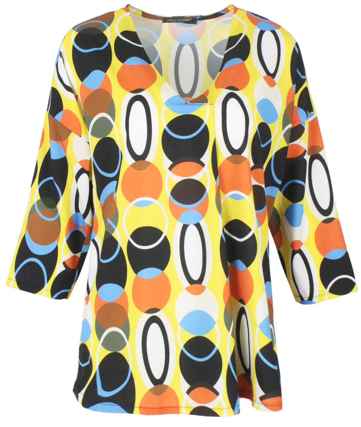 T shirt manches 3/4 haut