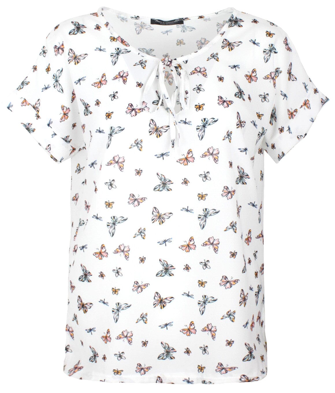 Chemisier voile imprimé femme haut