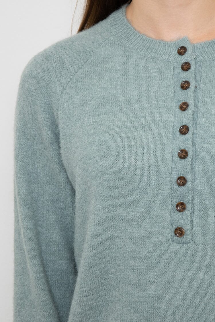 Pull avec boutons pull