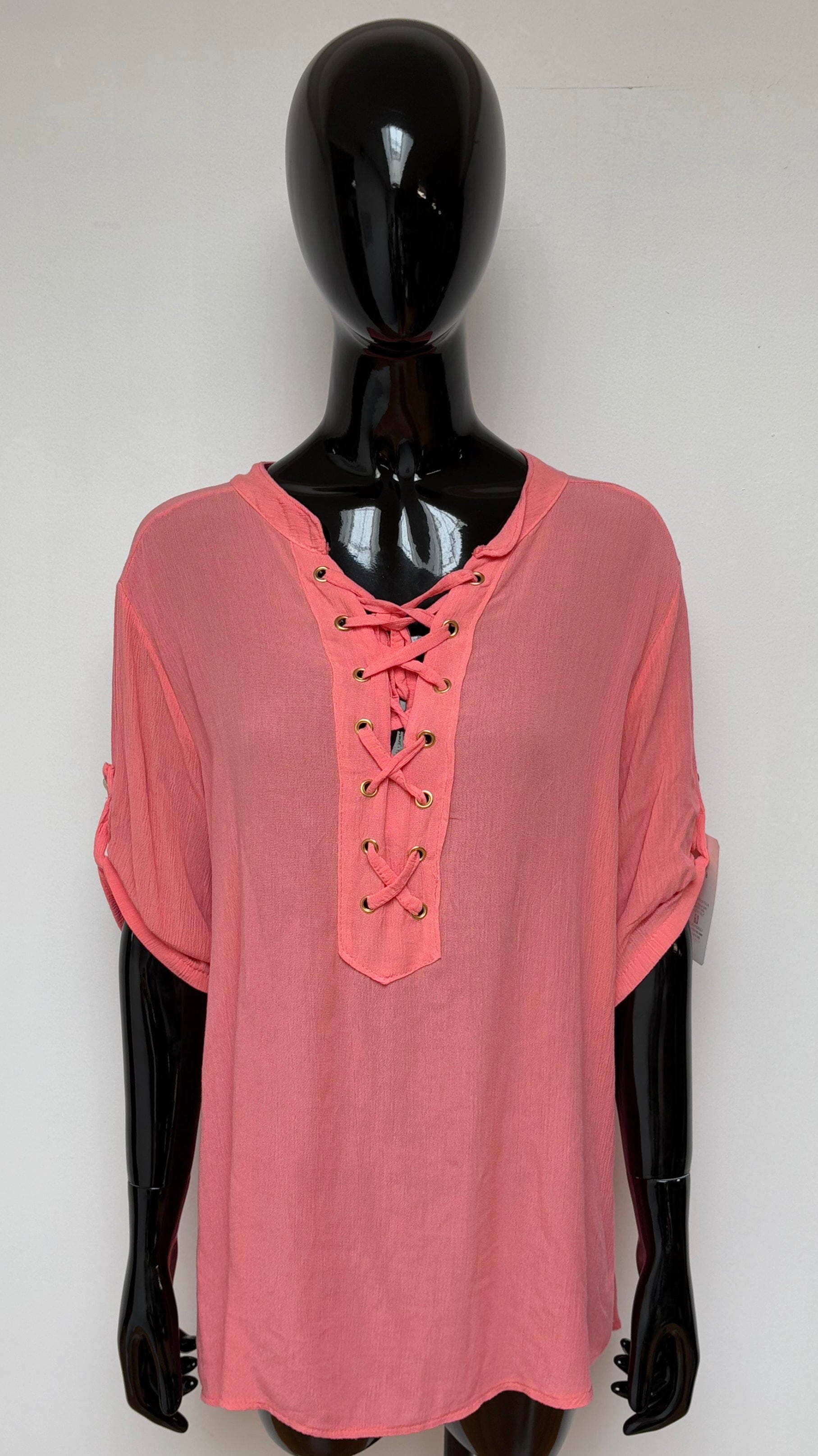 Chemisier haut Corail