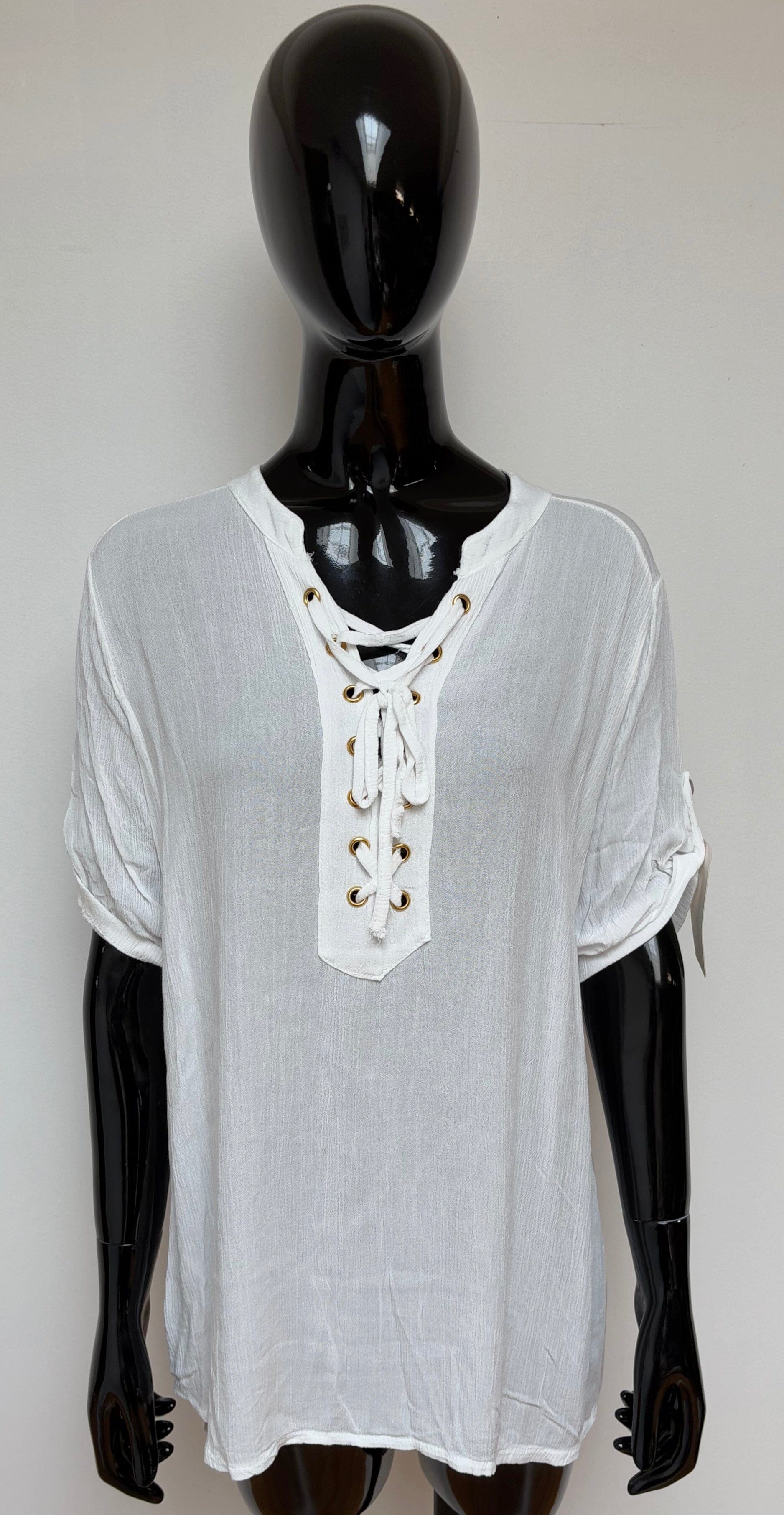 Chemisier haut Blanc