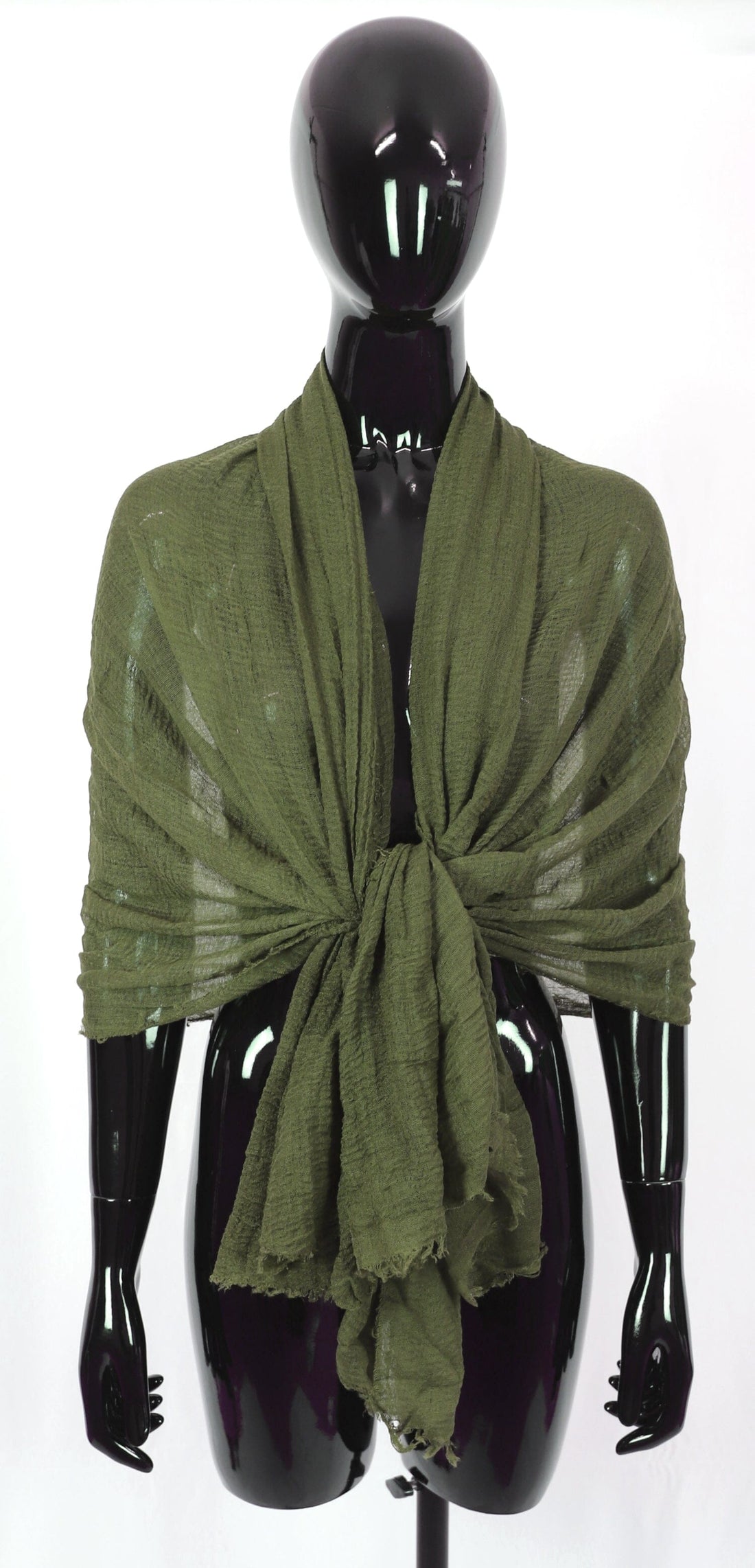 Foulard Echarpe Froissé Cache Cou Femme / Homme foulard