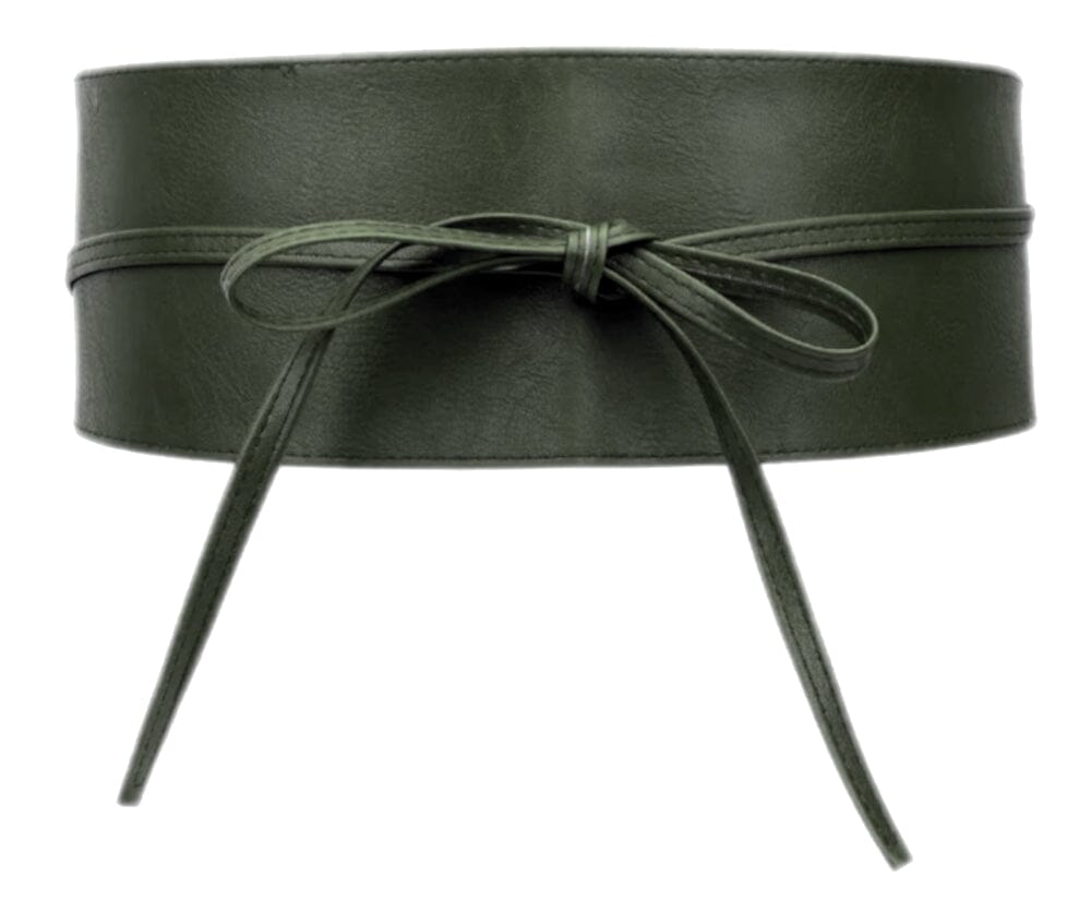 Ceinture large à nouer ceinture