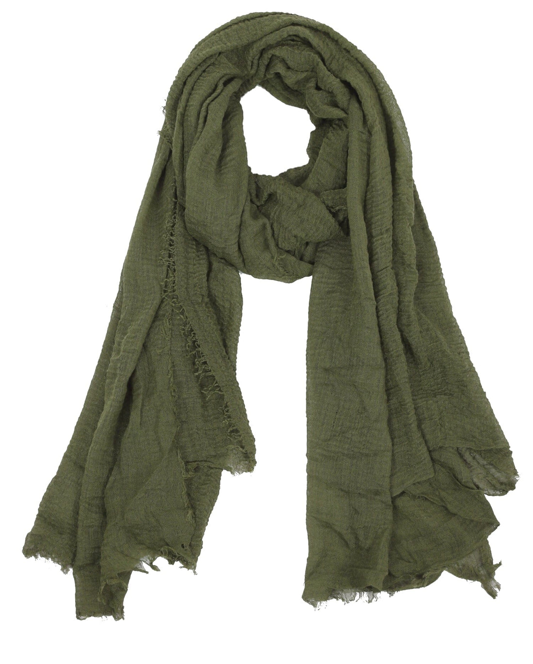 Foulard Echarpe Froissé Cache Cou Femme / Homme foulard