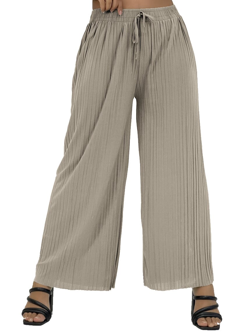 Pantalon plissé pantalon